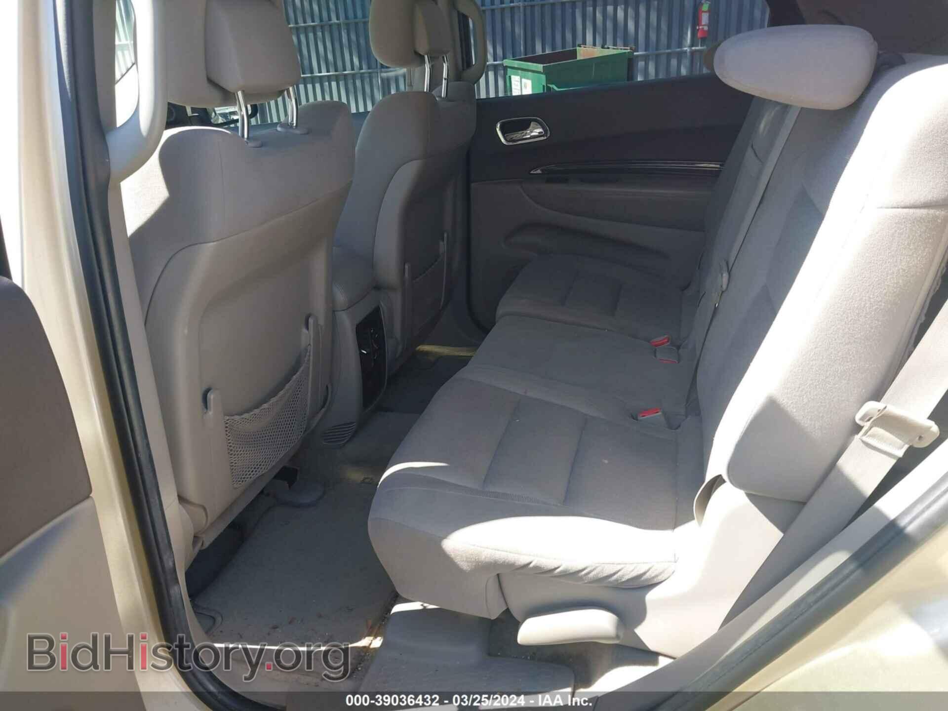 2012 DODGE DURANGO - VIN: 1C4RDJDG4CC118676 - Photo 8