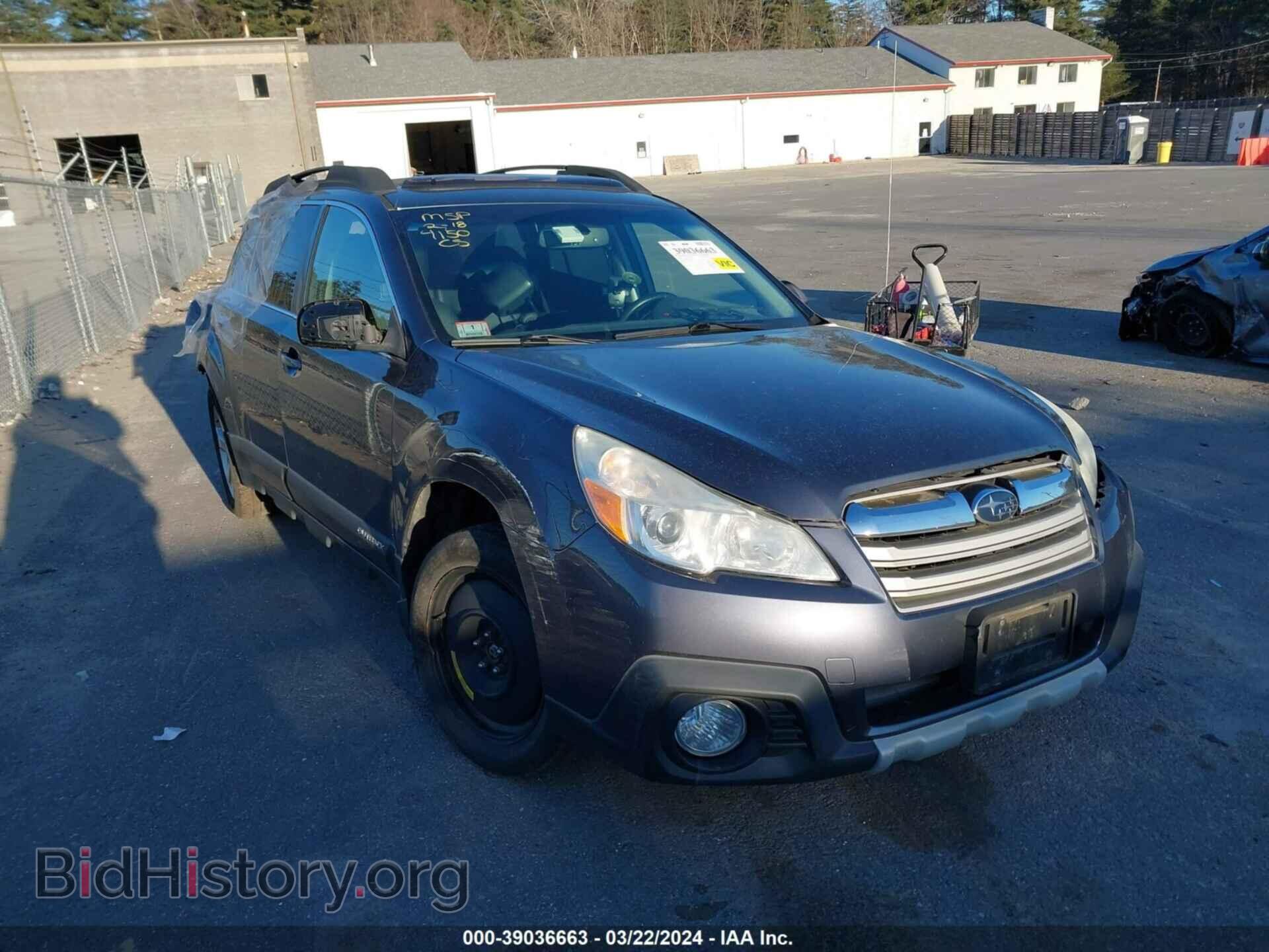 Фотография 4S4BRBLC8E3264150 - SUBARU OUTBACK 2014