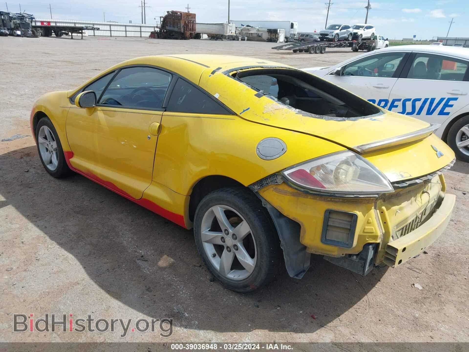 2009 MITSUBISHI ECLIPSE - VIN: 4A3AK24F09E025437 - Фото 3