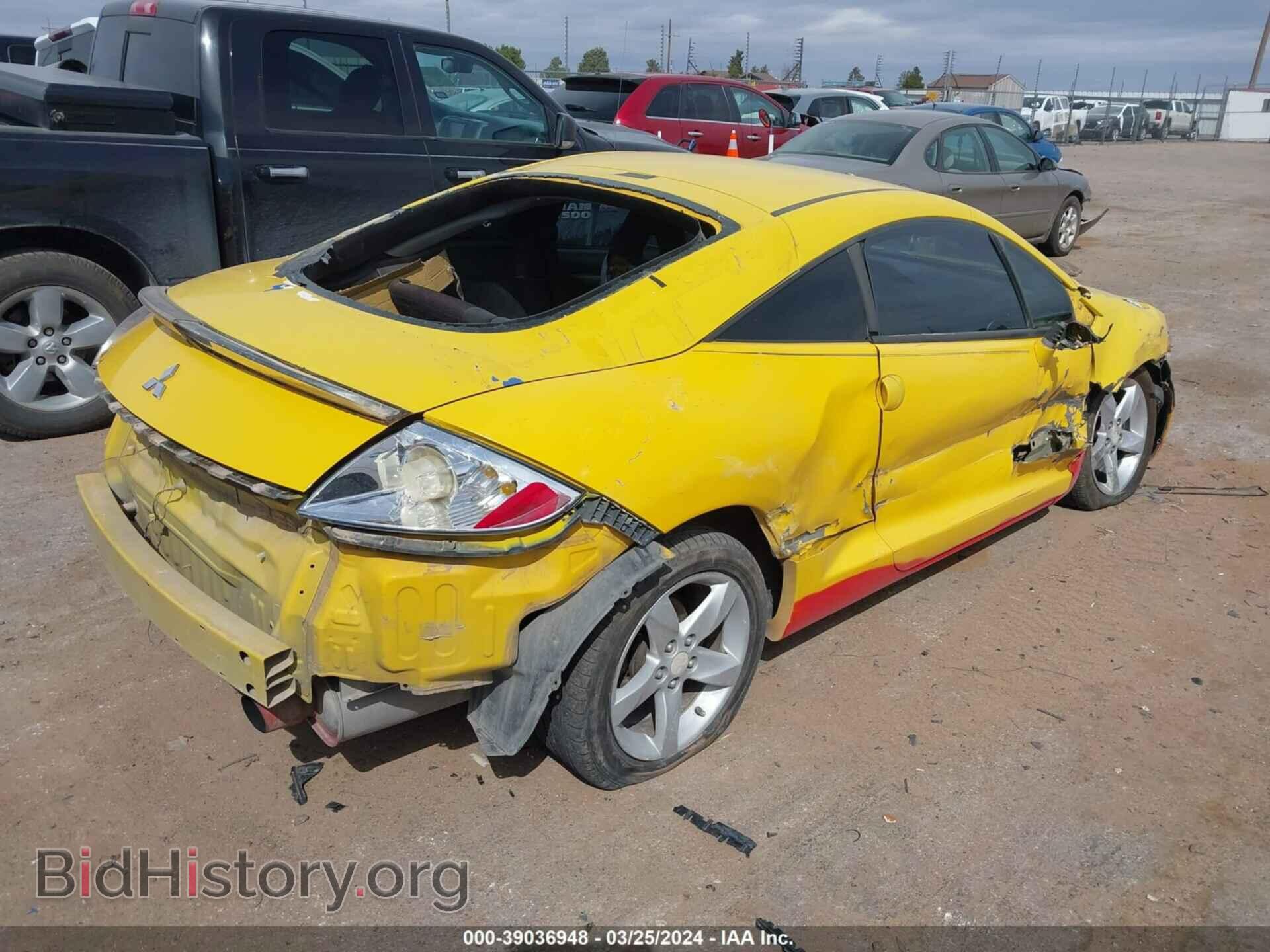 2009 MITSUBISHI ECLIPSE - VIN: 4A3AK24F09E025437 - Фото 4