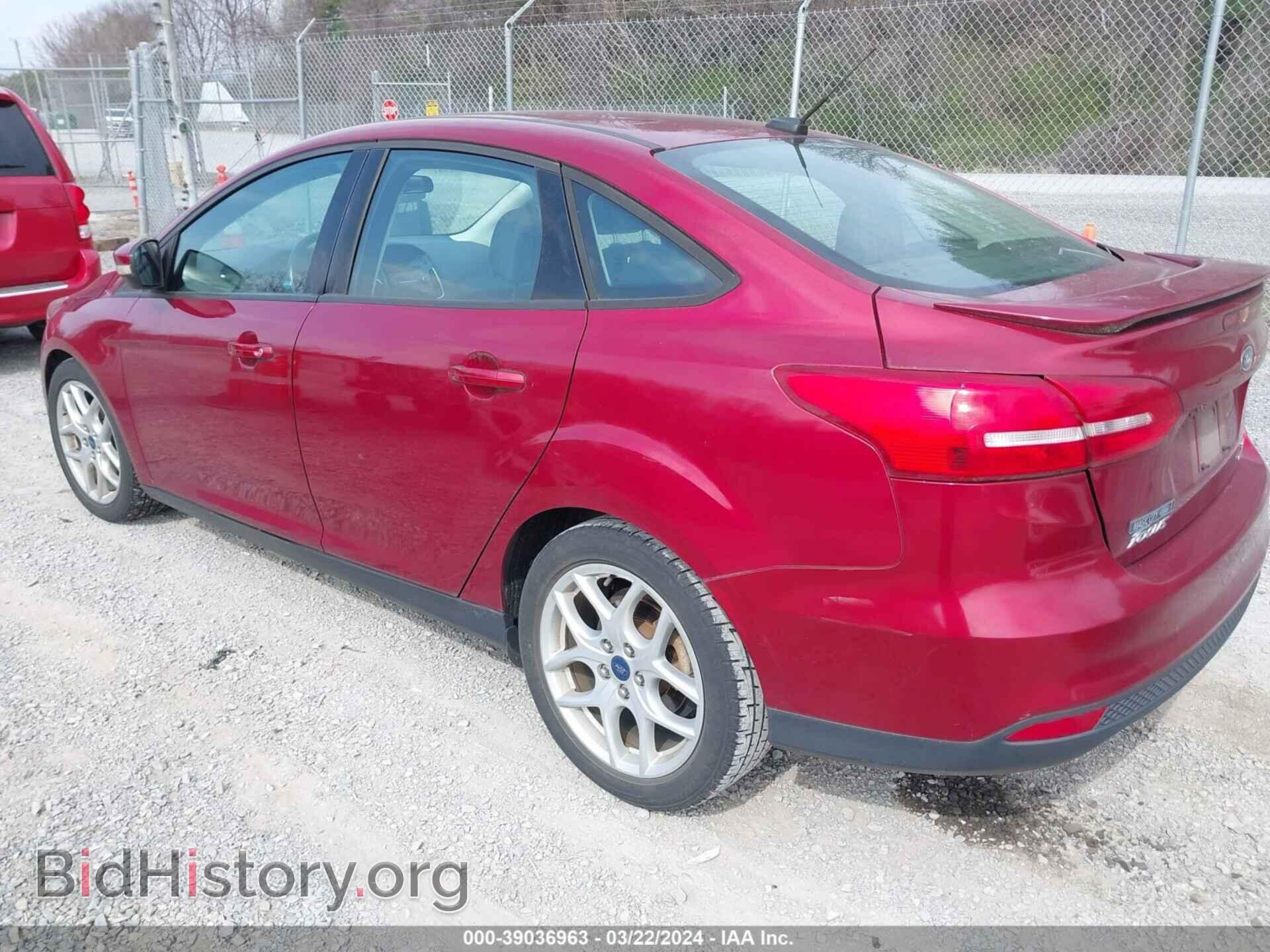 2015 FORD FOCUS - VIN: 1FADP3F28FL228476 - Фото 3