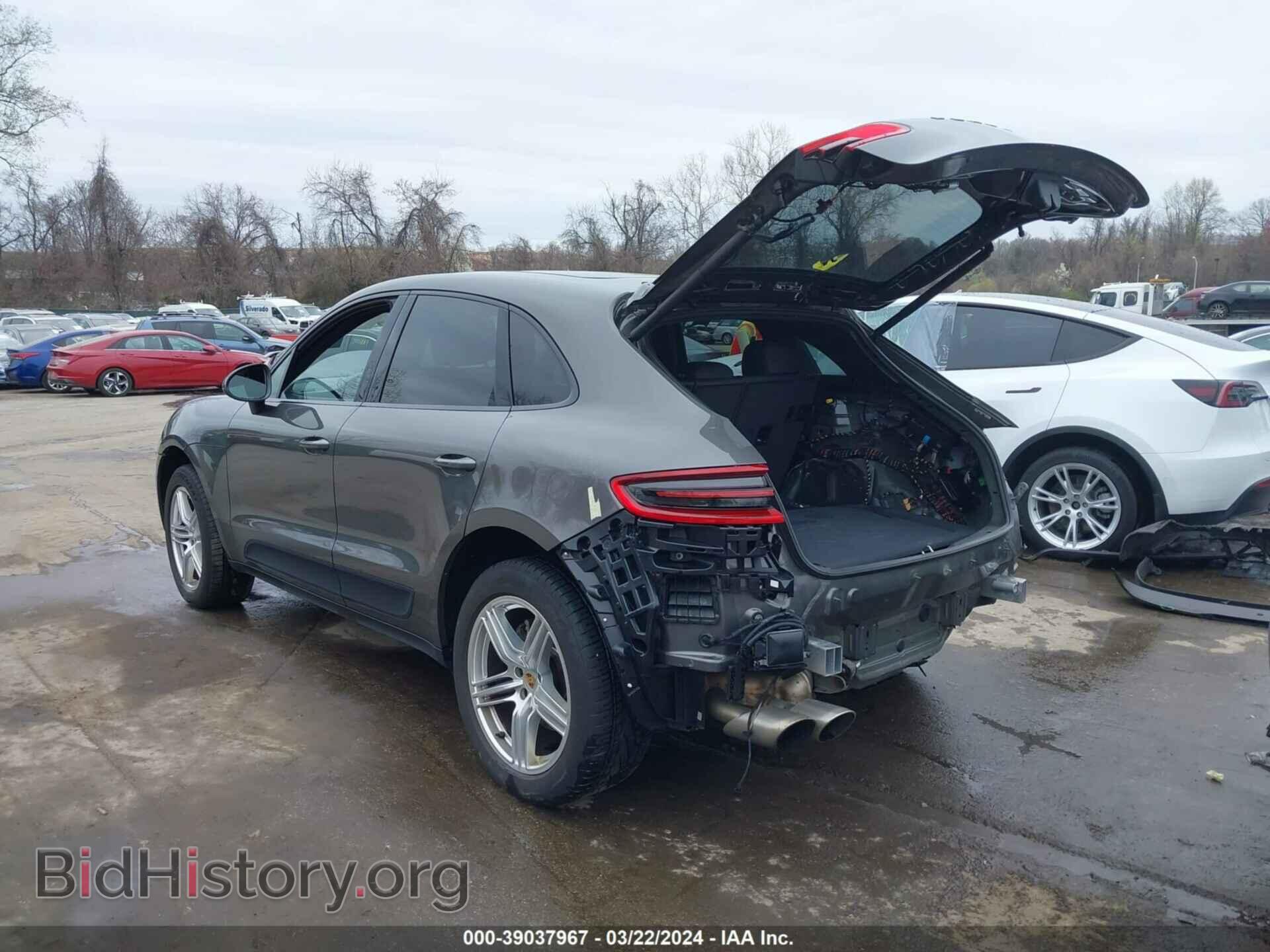 2016 PORSCHE MACAN - VIN: WP1AB2A58GLB43967 - Фото 3
