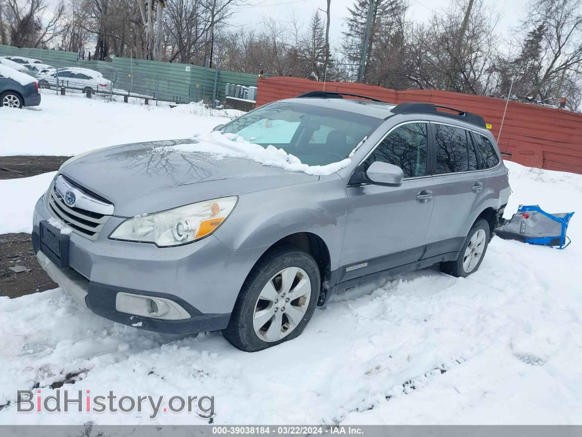 2011 SUBARU OUTBACK - VIN: 4S4BRBKC5B3389412 - Фото 2