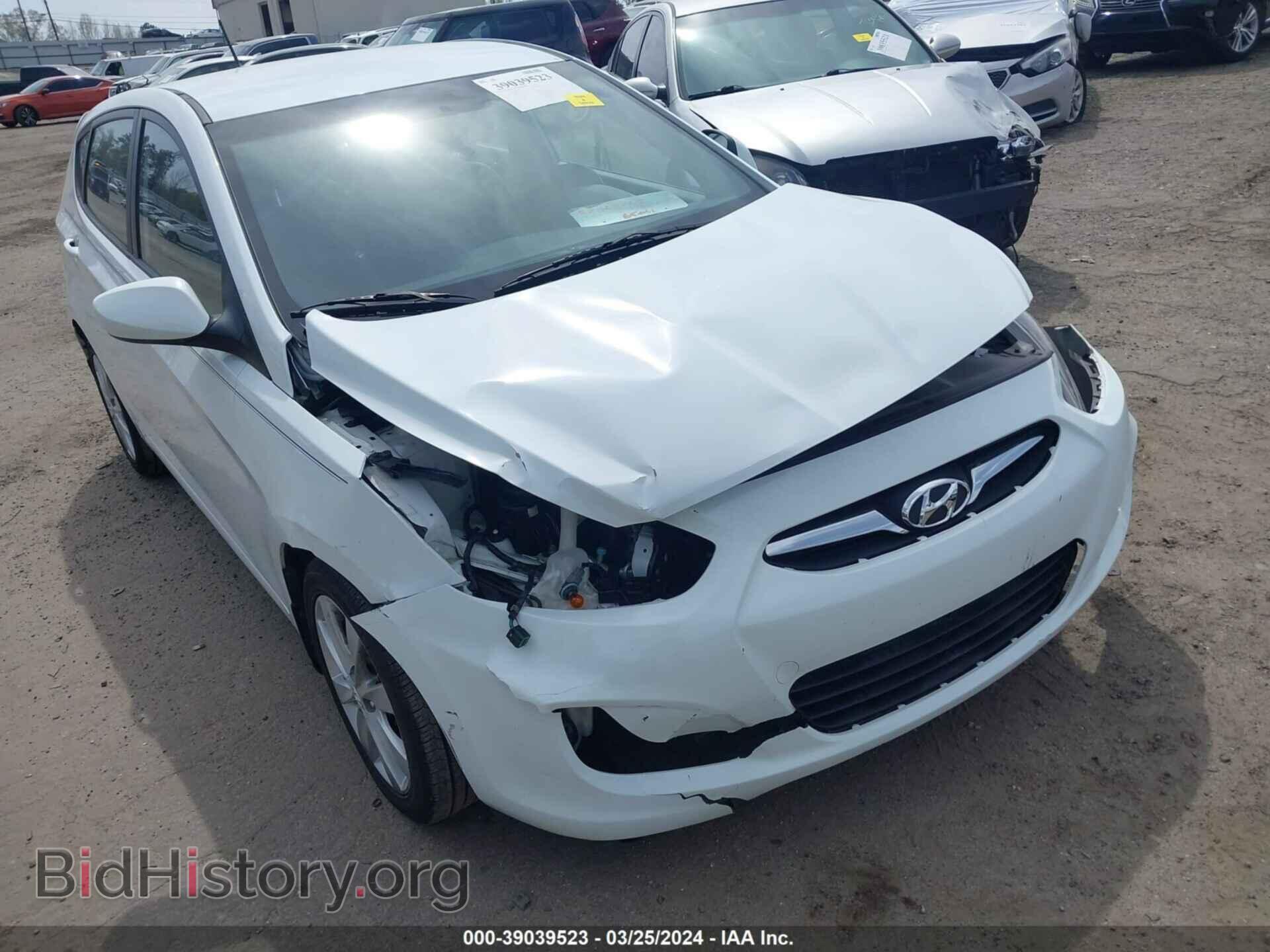 2012 HYUNDAI ACCENT - VIN: KMHCU5AE8CU032258 - Фото 6