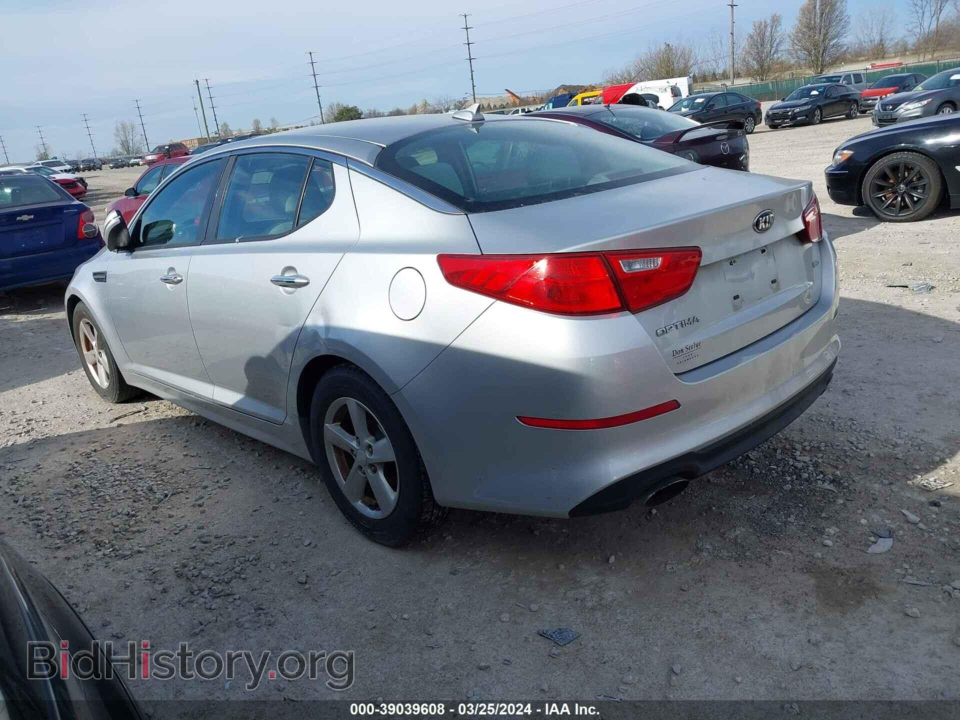 2014 KIA OPTIMA - VIN: KNAGM4A77E5452606 - Фото 3