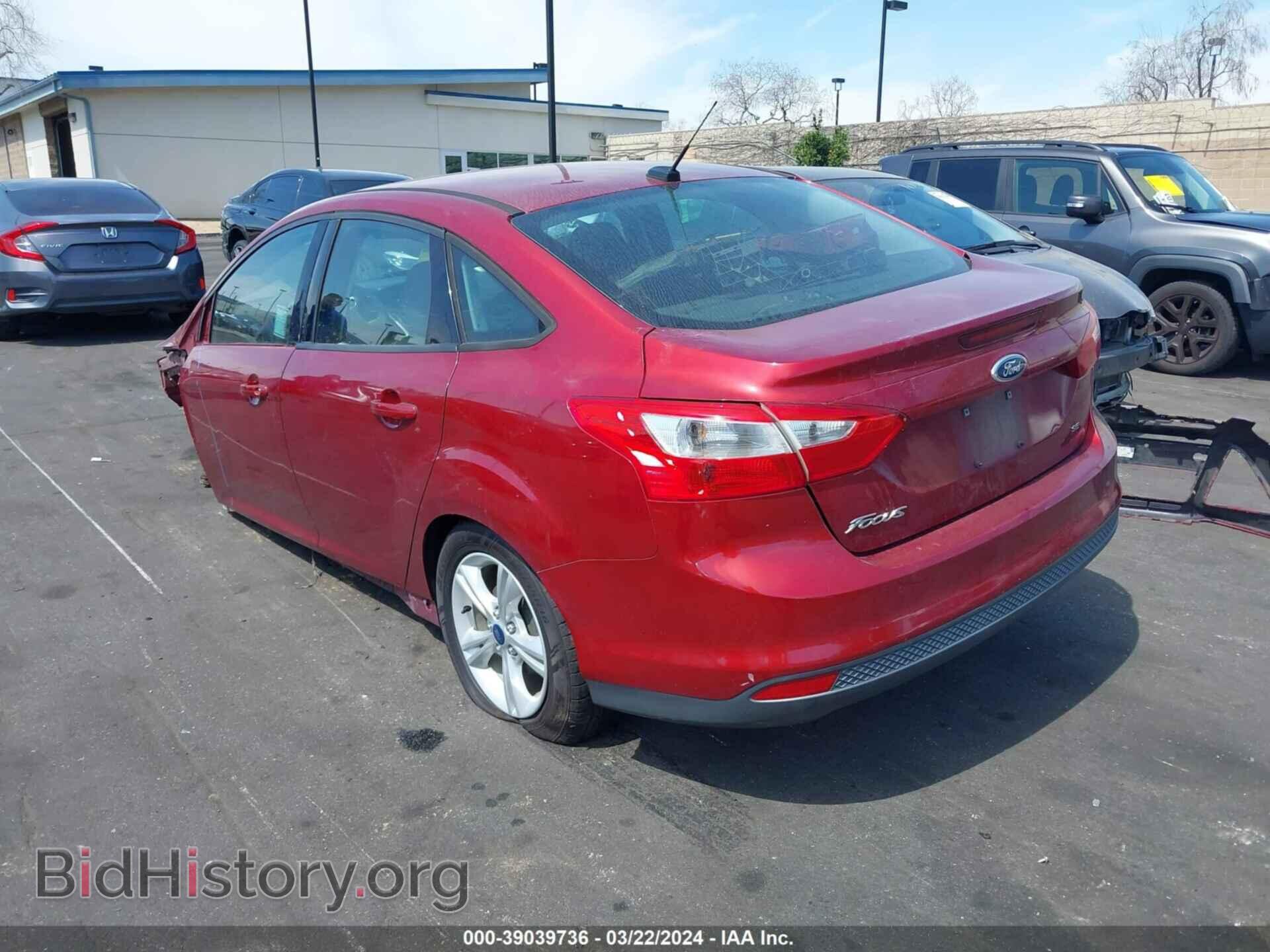 2014 FORD FOCUS - VIN: 1FADP3F23EL330380 - Фото 3