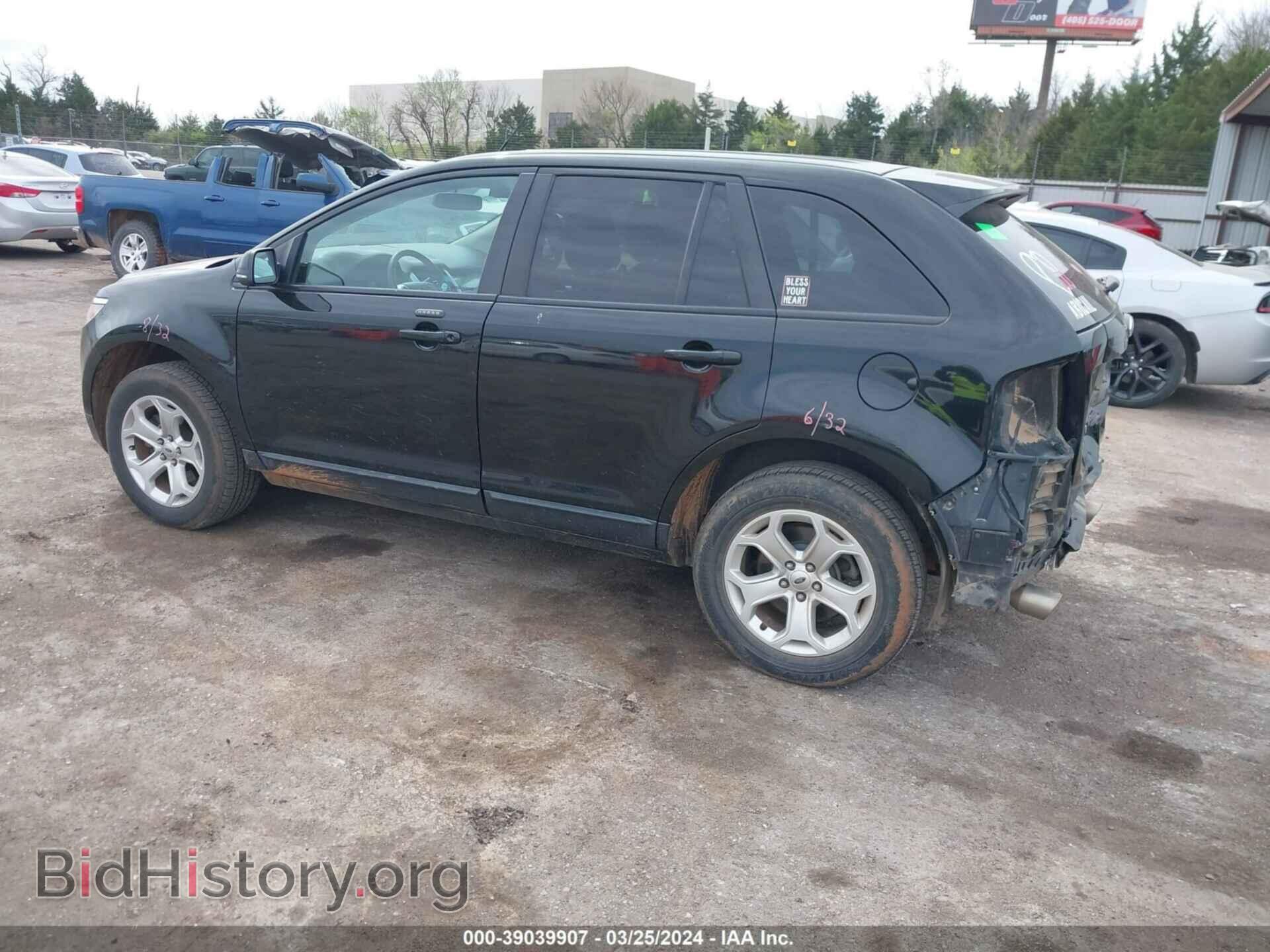 2014 FORD EDGE - VIN: 2FMDK3JC1EBA24217 - Фото 3