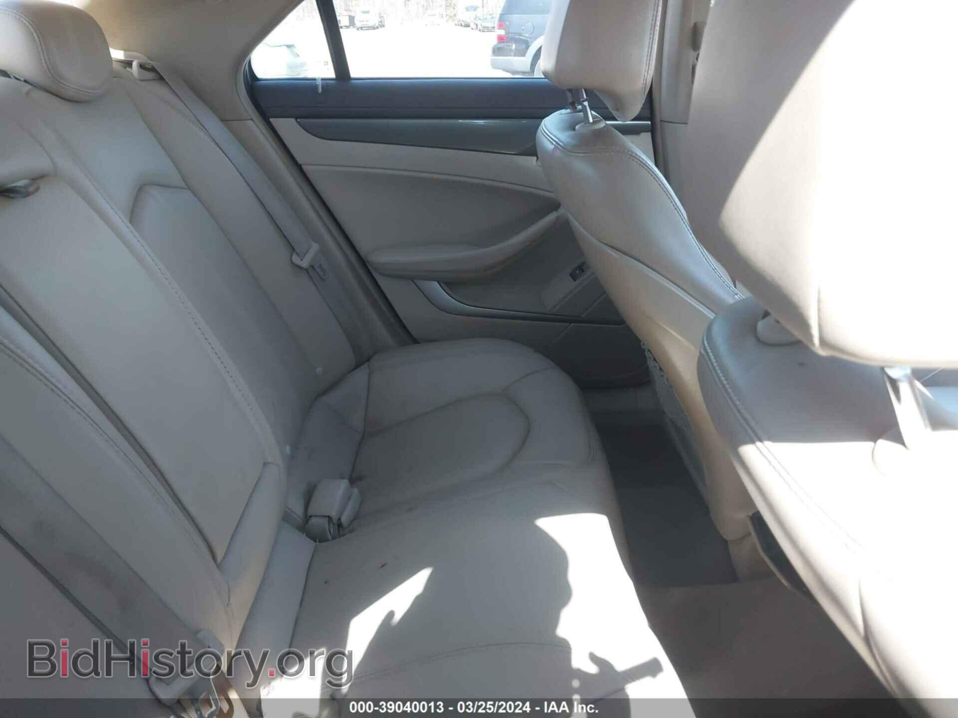 2009 CADILLAC CTS - VIN: 1G6DF577490169230 - Фото 8