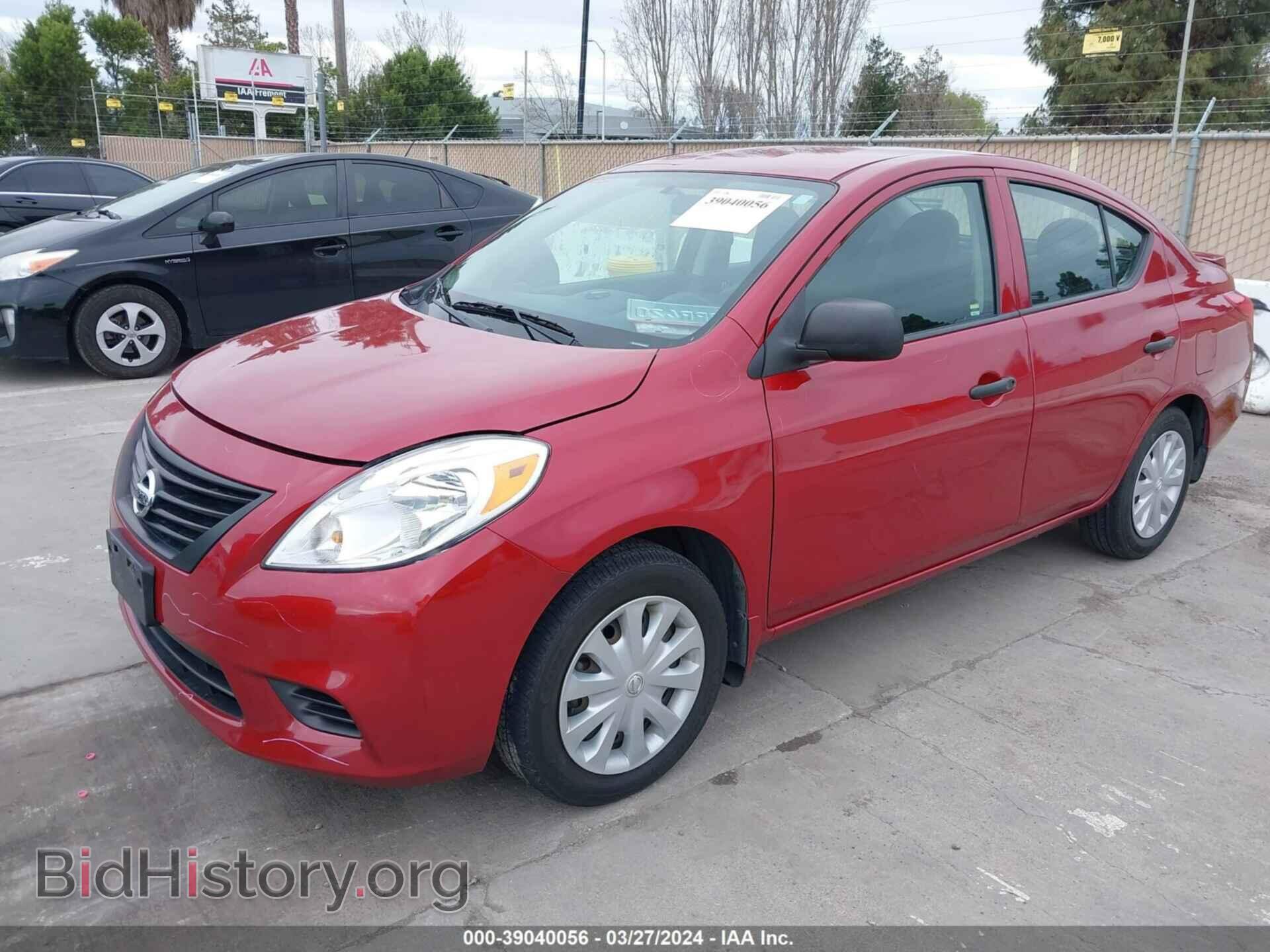 2014 NISSAN VERSA - VIN: 3N1CN7AP0EL818571 - Фото 2