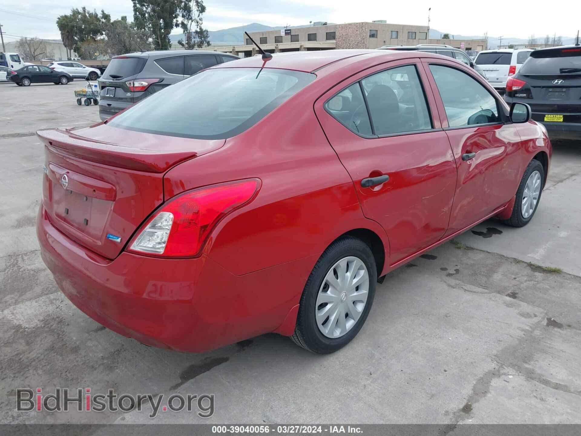 2014 NISSAN VERSA - VIN: 3N1CN7AP0EL818571 - Фото 4