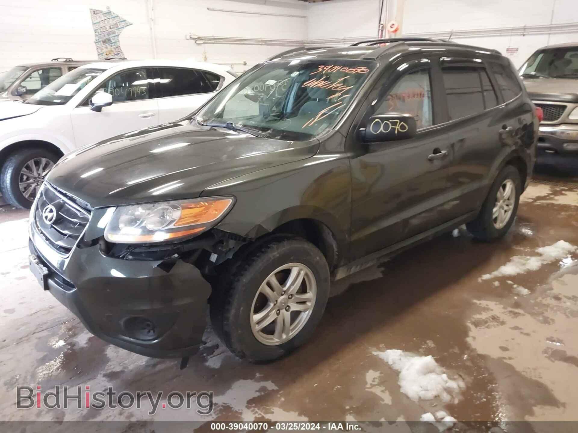 2010 HYUNDAI SANTA FE - VIN: 5NMSGDAB6AH362377 - Фото 2