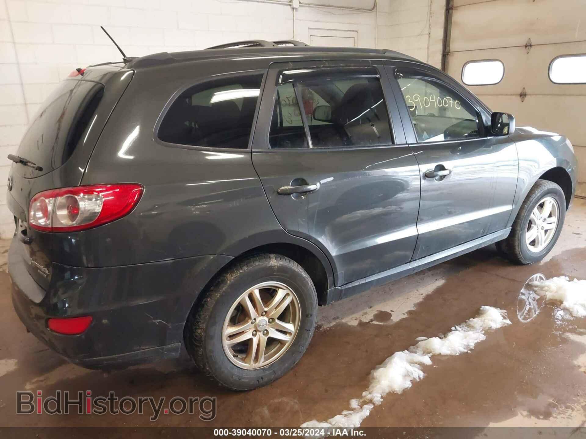 2010 HYUNDAI SANTA FE - VIN: 5NMSGDAB6AH362377 - Фото 4