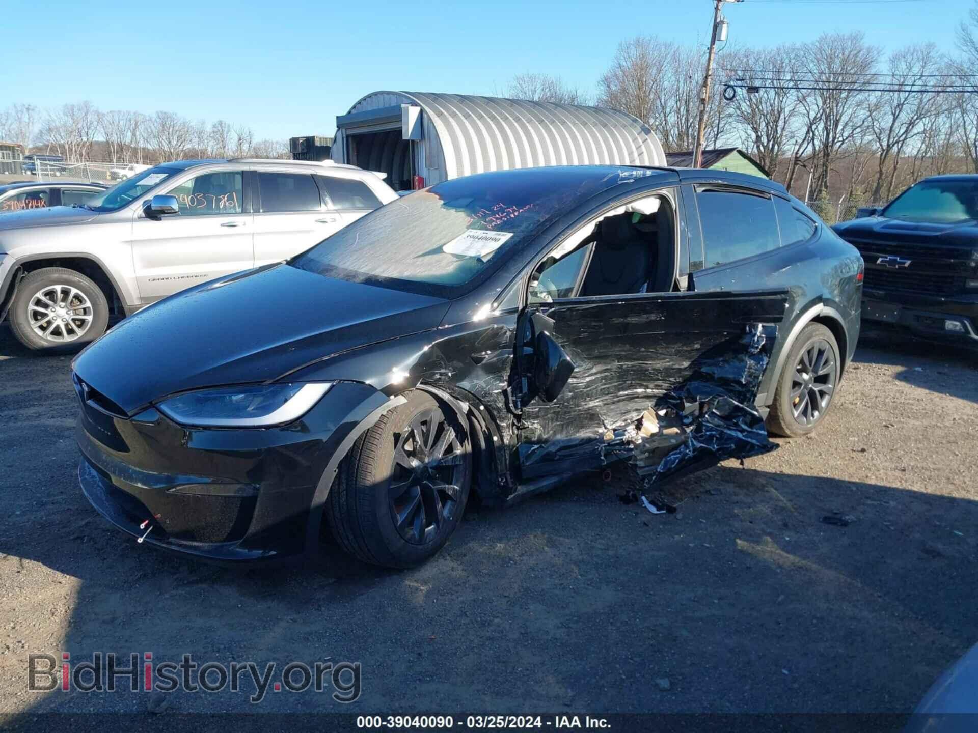 2023 TESLA MODEL X - VIN: 7SAXCDE57PF408446 - Фото 2