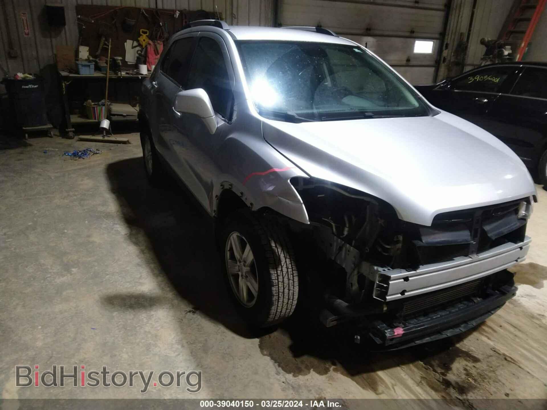 Photo KL7CJPSB9GB760148 - CHEVROLET TRAX 2016