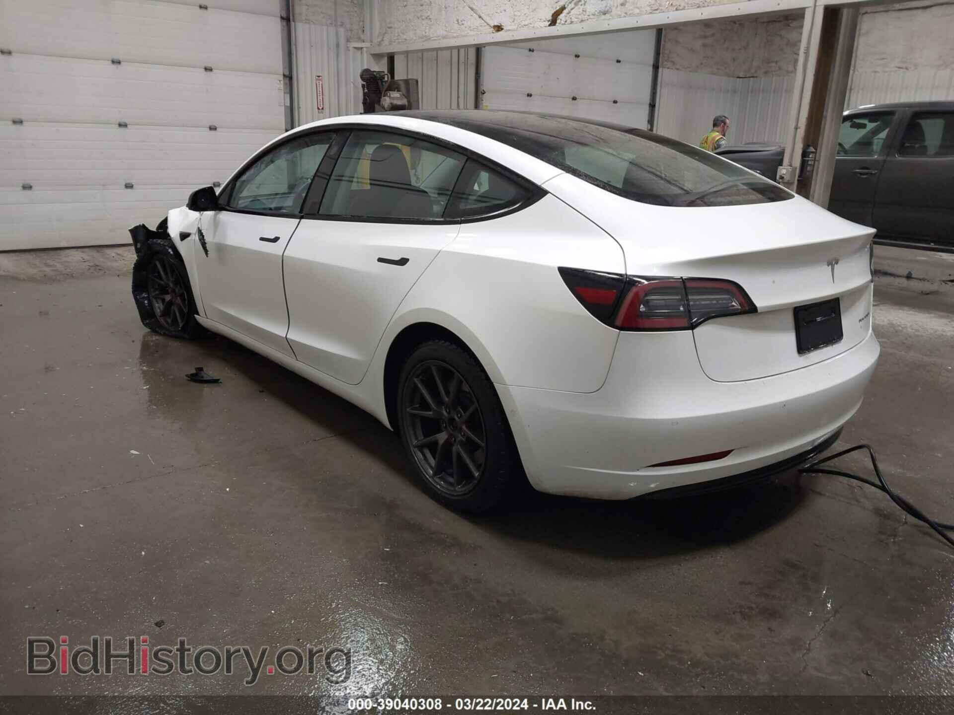 2022 TESLA MODEL 3 - VIN: 5YJ3E1EB8NF153023 - Фото 3