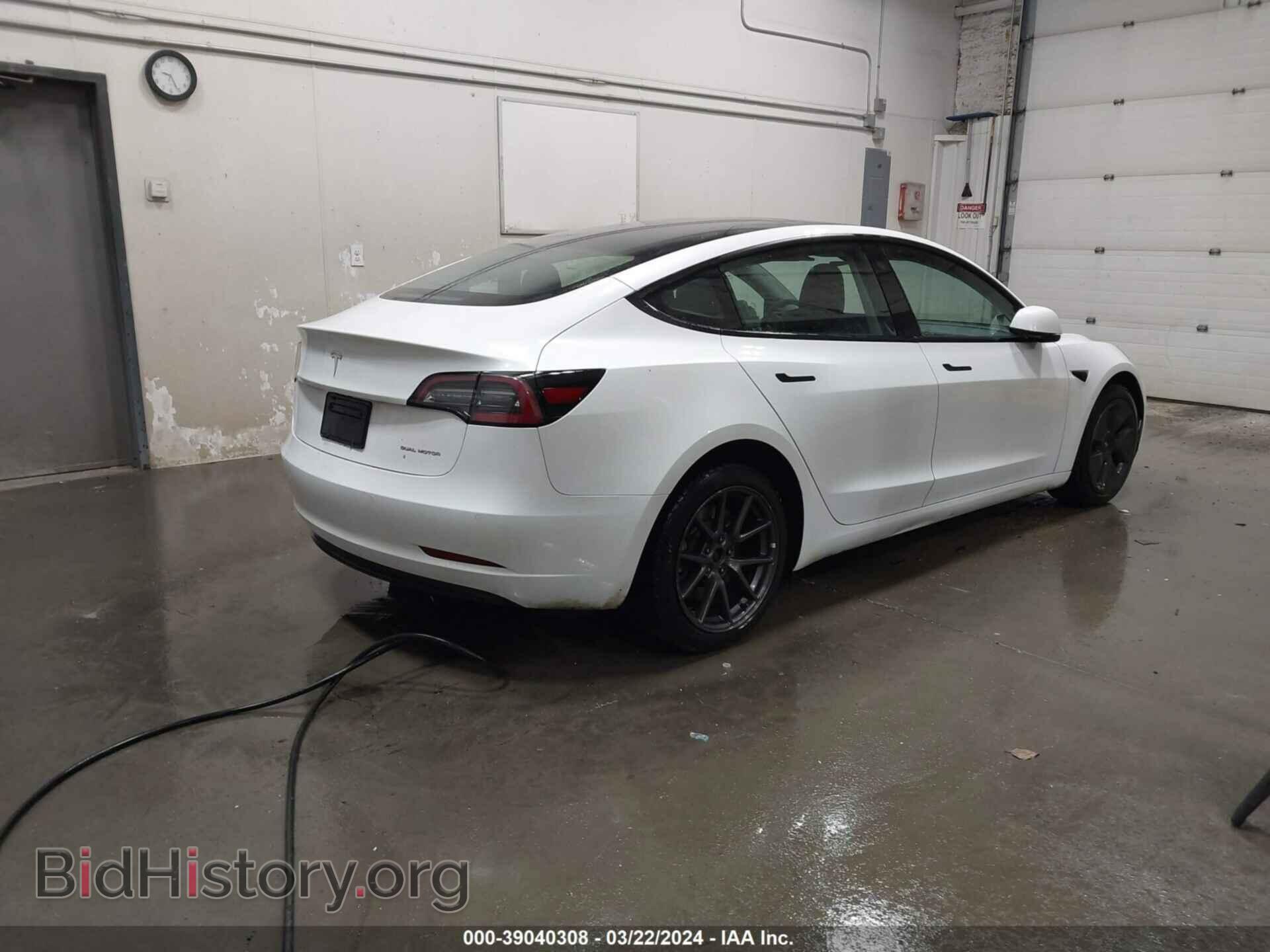 2022 TESLA MODEL 3 - VIN: 5YJ3E1EB8NF153023 - Фото 4
