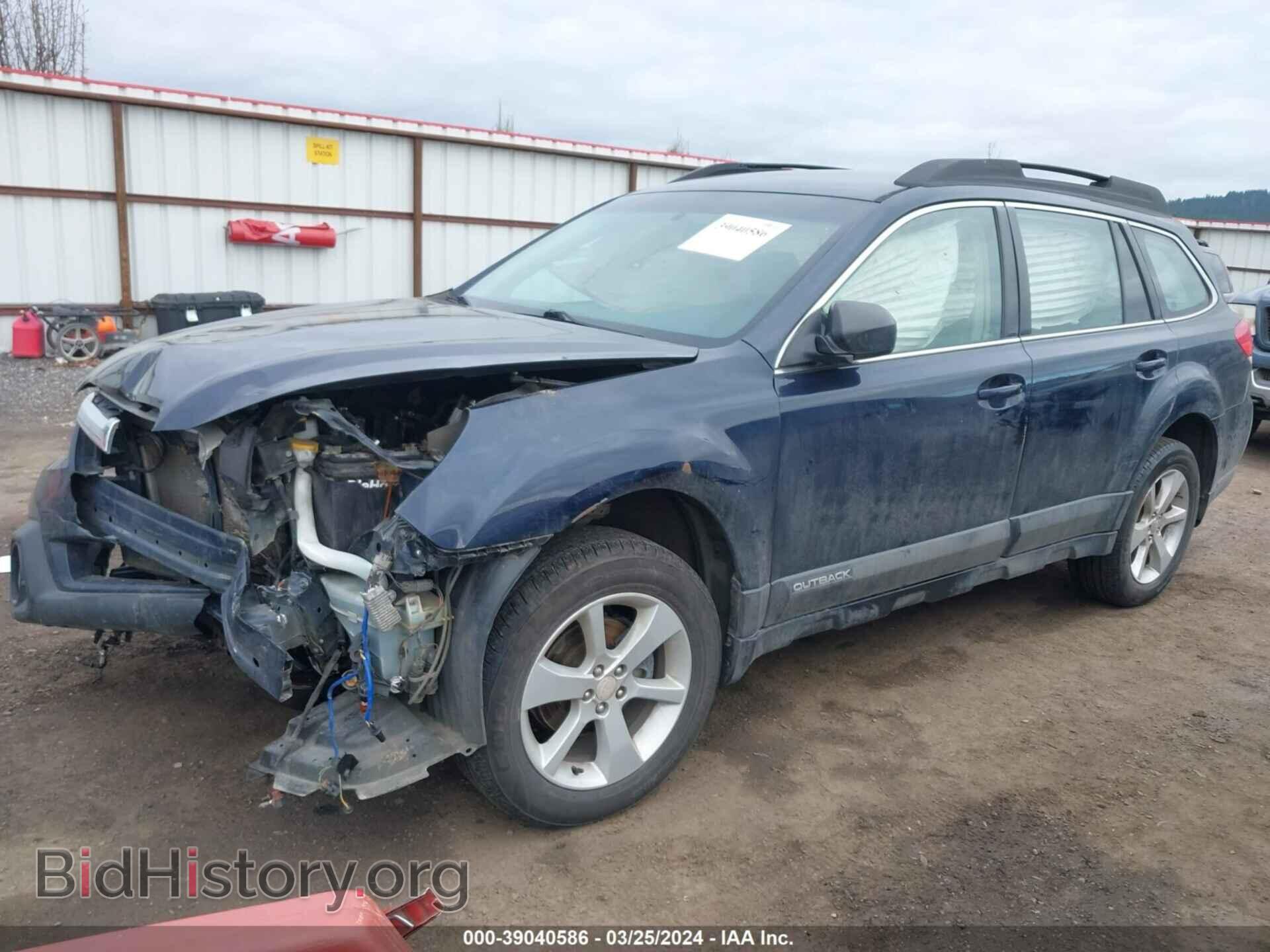 2014 SUBARU OUTBACK - VIN: 4S4BRBAC4E3210119 - Фото 2