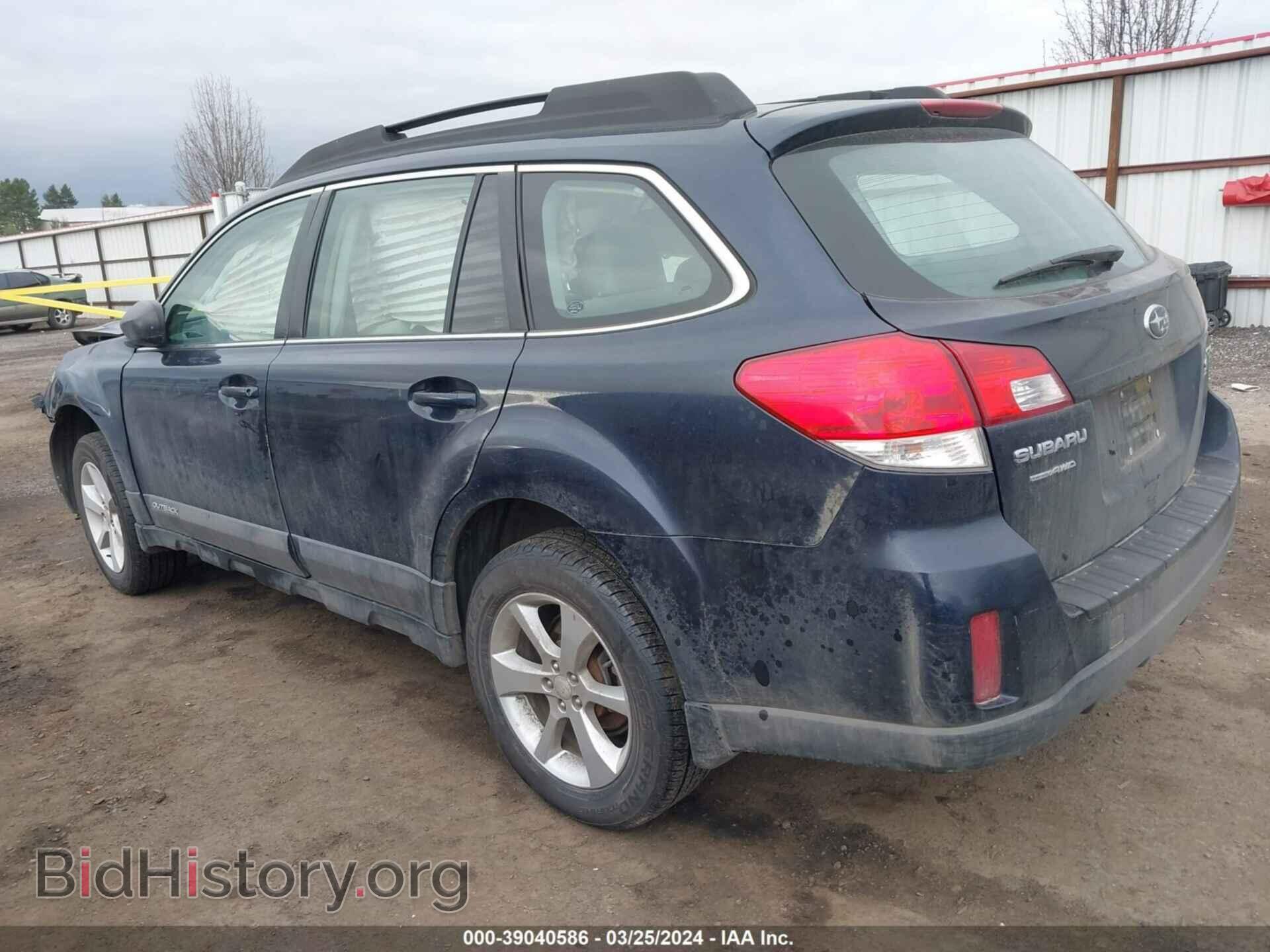 2014 SUBARU OUTBACK - VIN: 4S4BRBAC4E3210119 - Фото 3