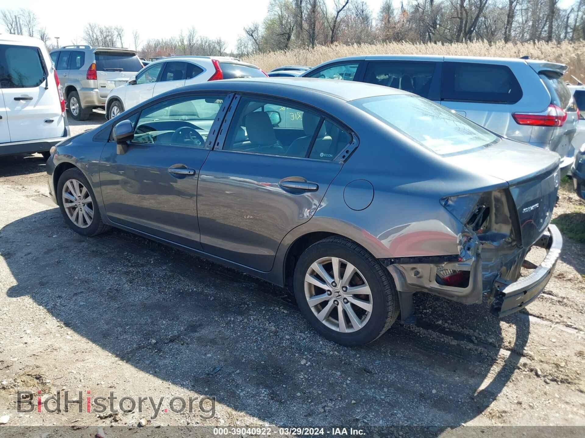 2012 HONDA CIVIC - VIN: 2HGFB2F94CH307016 - Фото 3