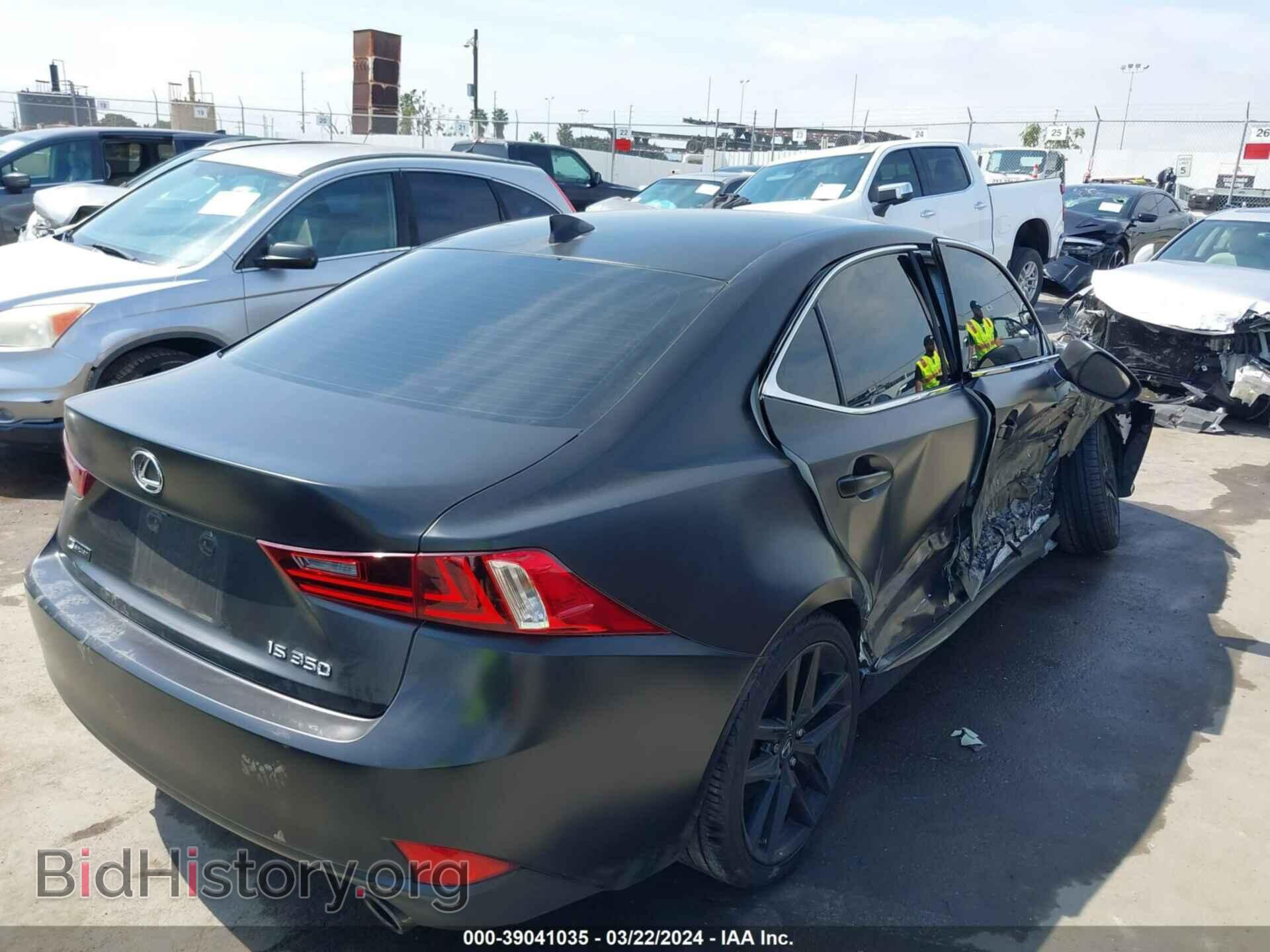 2015 LEXUS IS 350 - VIN: JTHBE1D28F5022219 - Фото 4