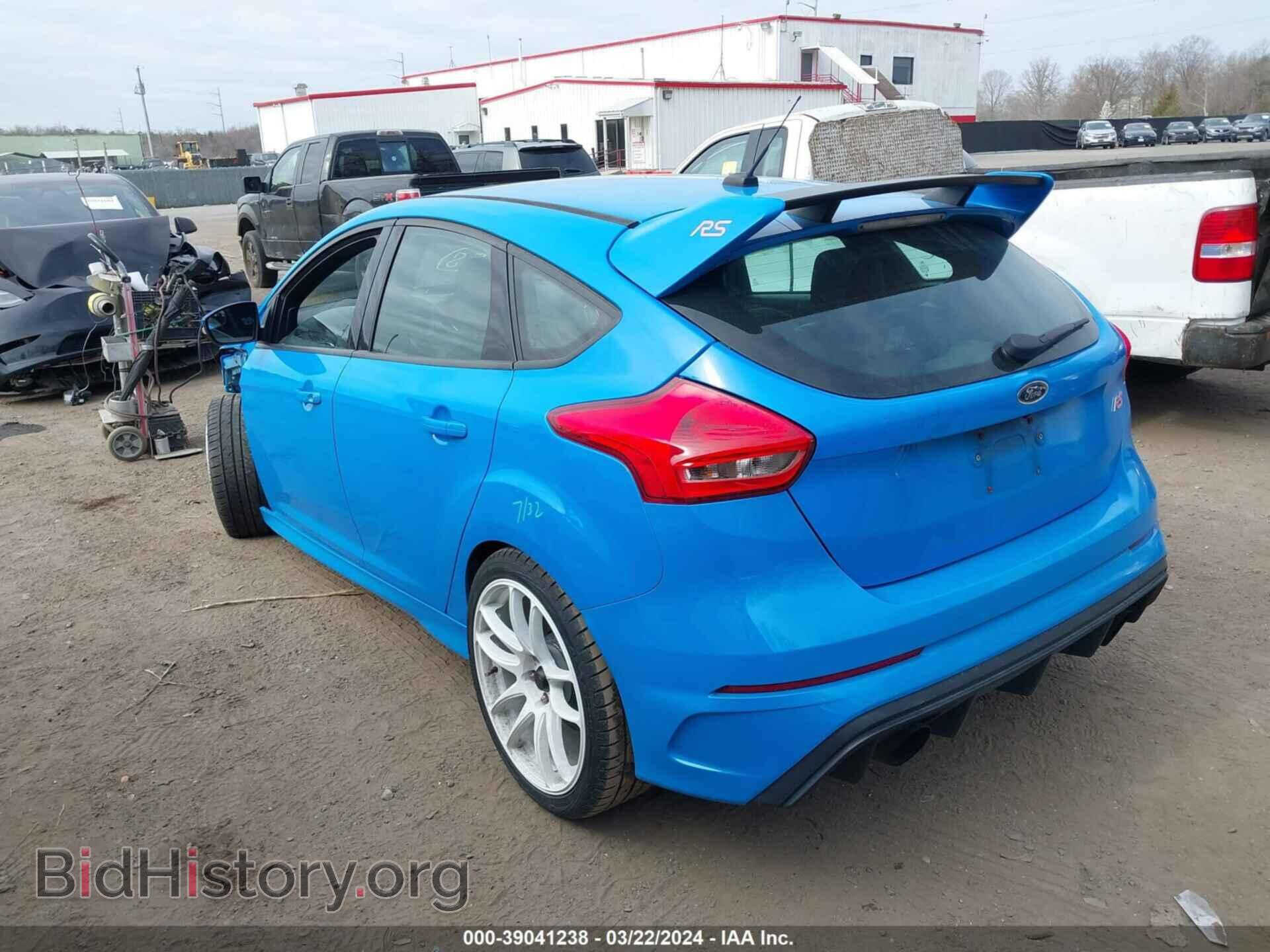 2016 FORD FOCUS RS - VIN: WF0DP3TH3G4117099 - Photo 3