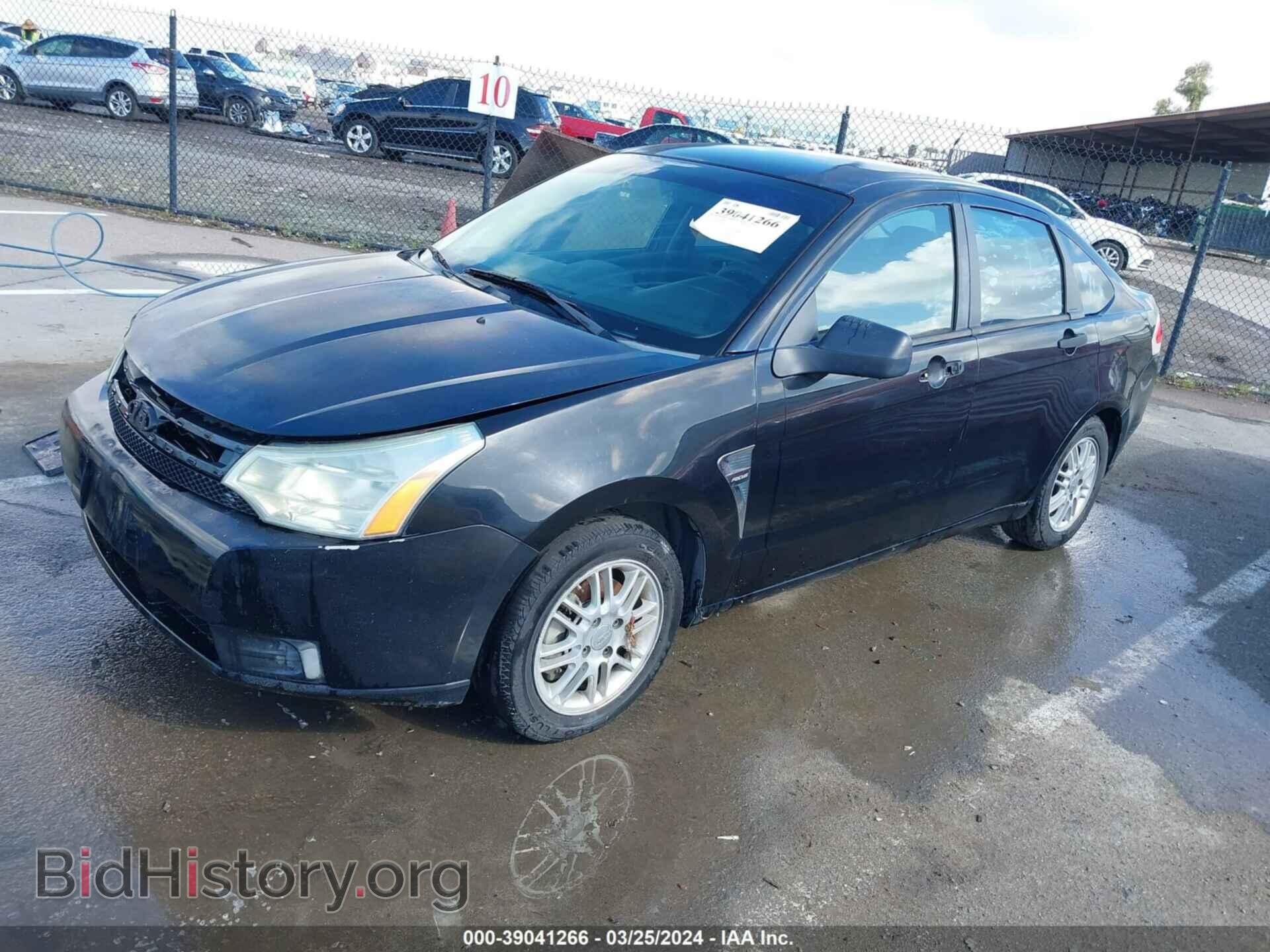 2008 FORD FOCUS - VIN: 1FAHP35N38W111144 - Фото 2