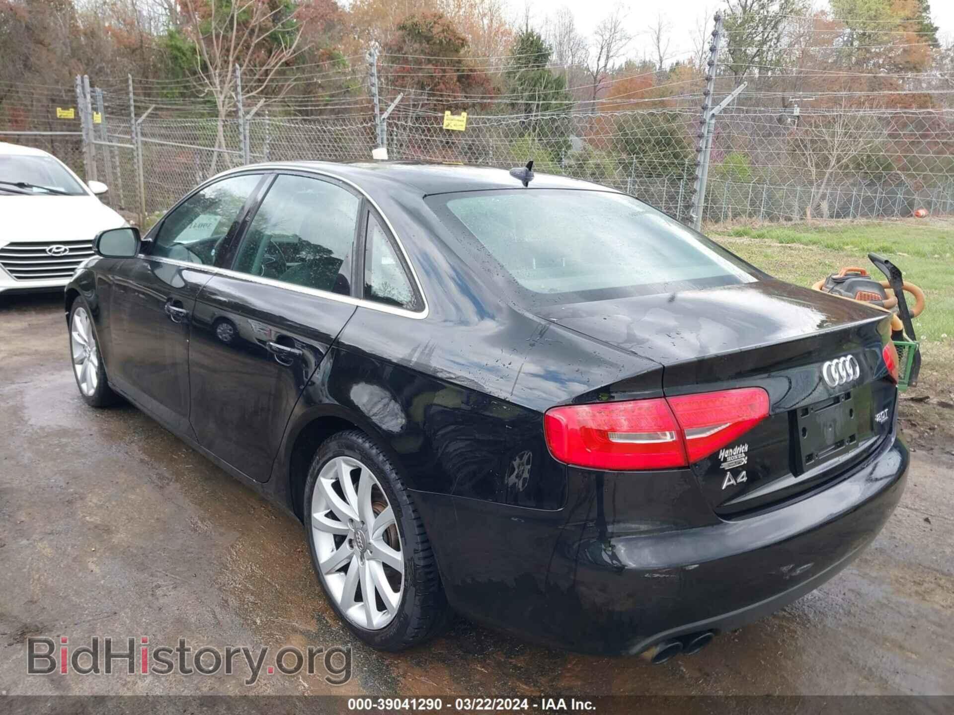 2013 AUDI A4 - VIN: WAUFFAFL6DN029587 - Фото 3