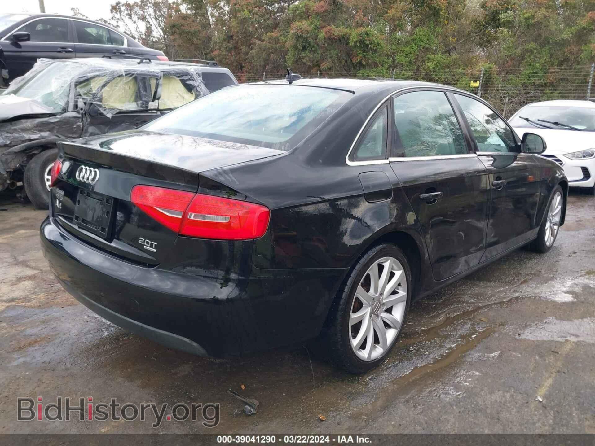 2013 AUDI A4 - VIN: WAUFFAFL6DN029587 - Фото 4
