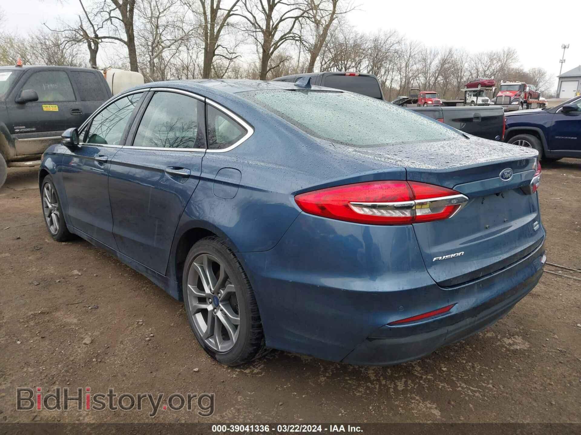 2019 FORD FUSION - VIN: 3FA6P0CD2KR194950 - Фото 3