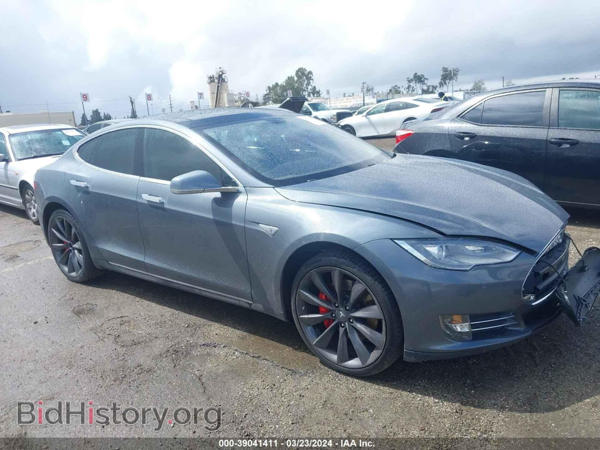 Фотография 5YJSA1DP5DFP21960 - TESLA MODEL S 2013