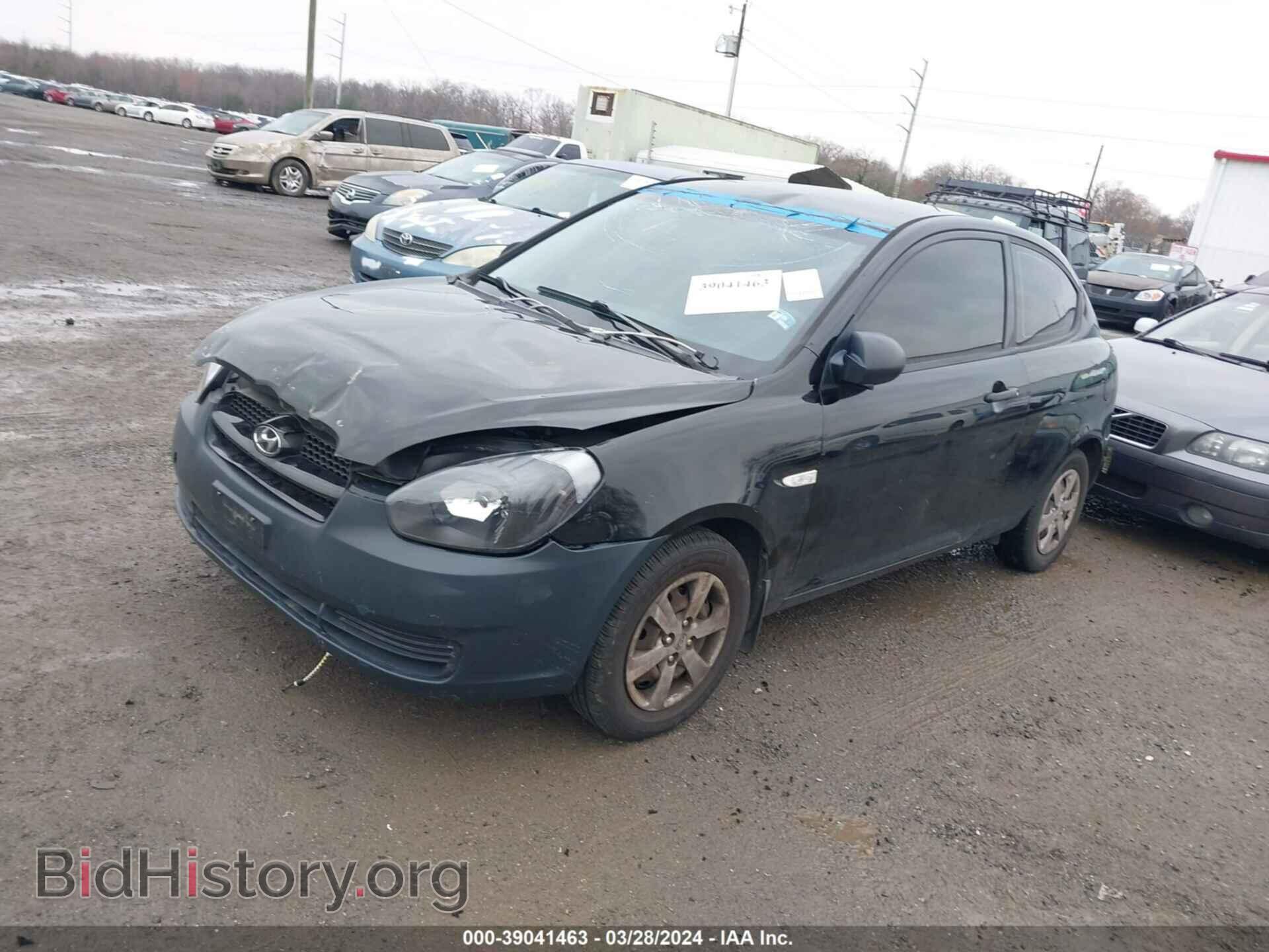 2008 HYUNDAI ACCENT - VIN: KMHCM36C18U059983 - Фото 2