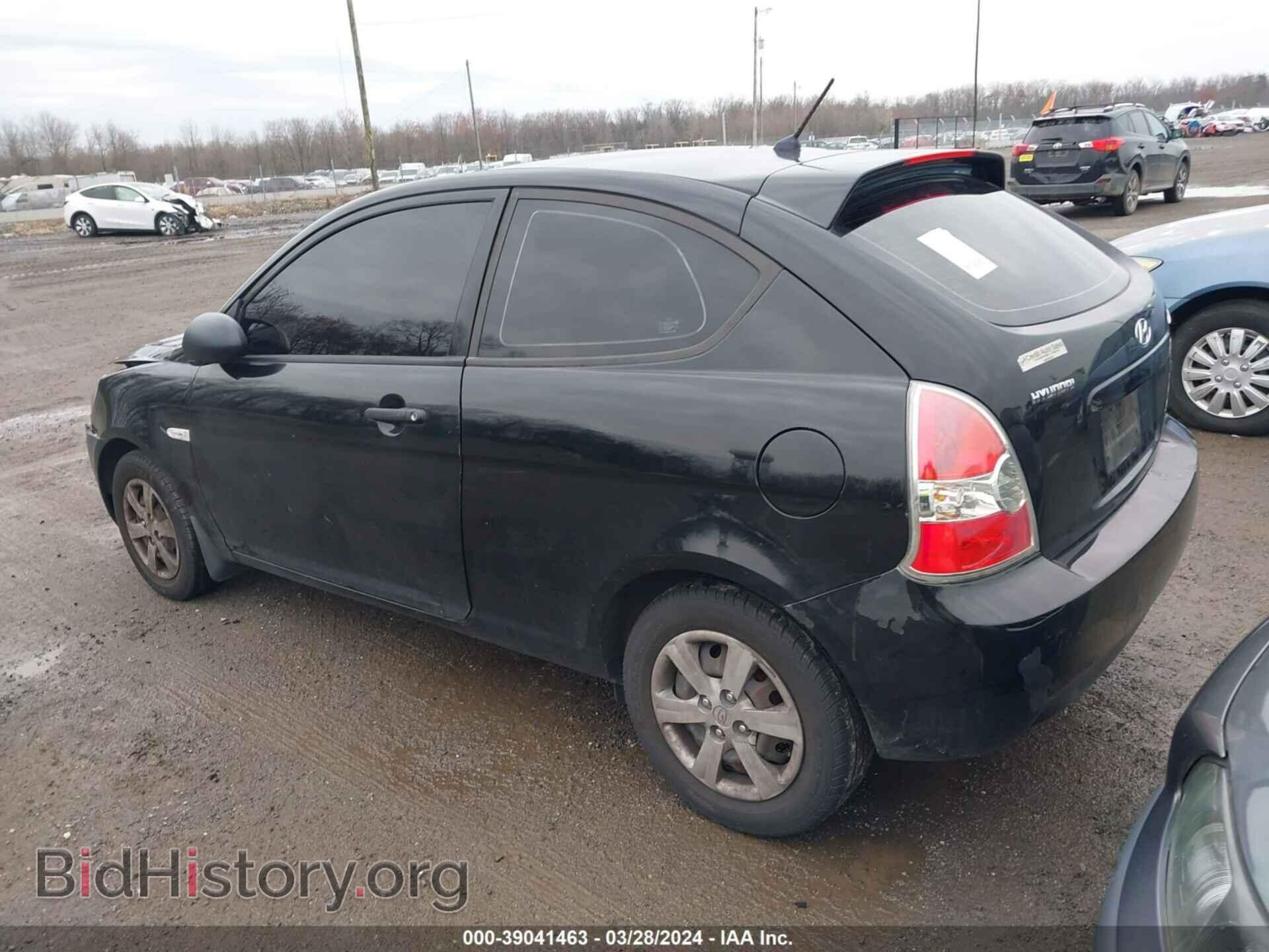 2008 HYUNDAI ACCENT - VIN: KMHCM36C18U059983 - Фото 3