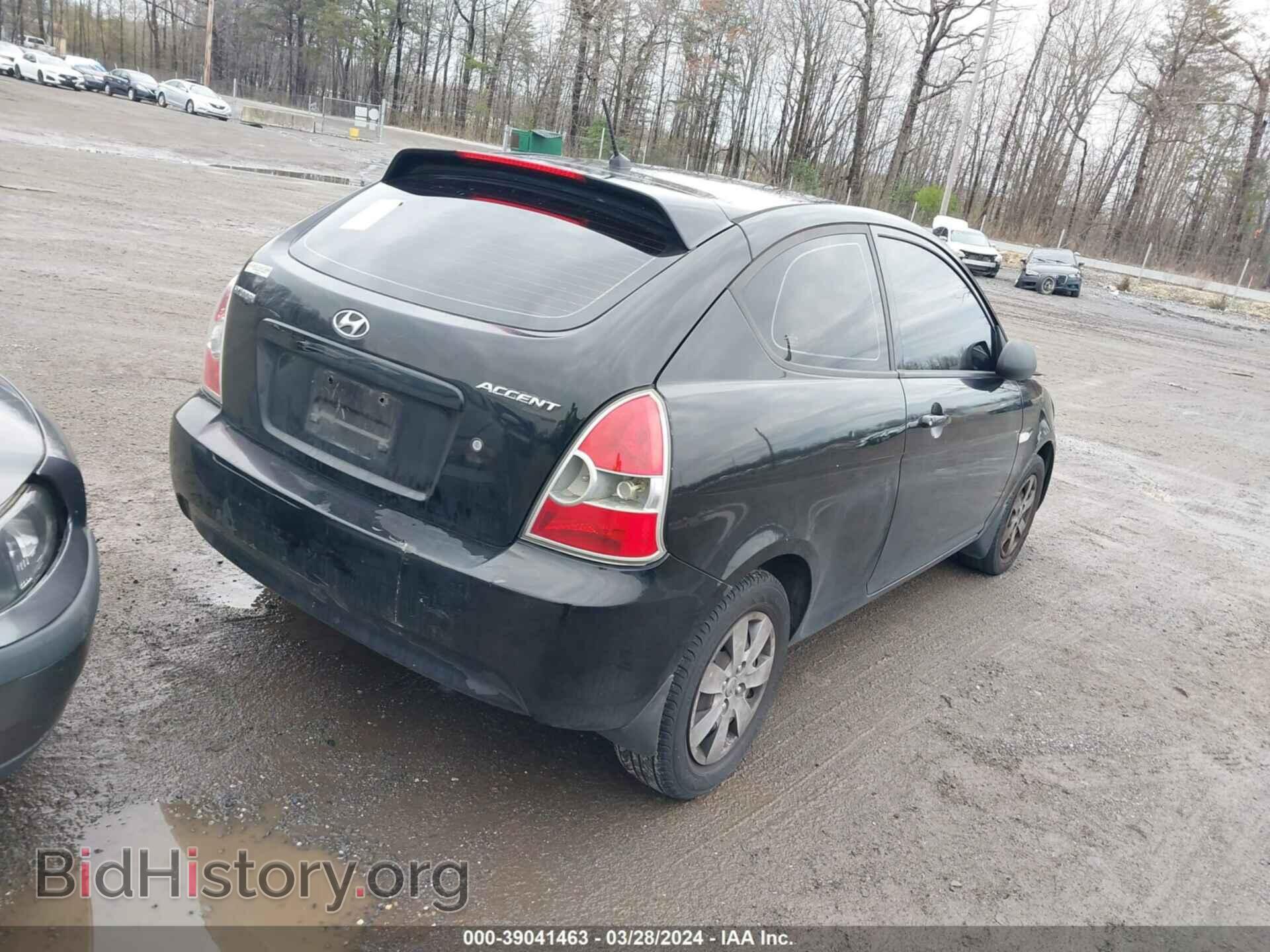 2008 HYUNDAI ACCENT - VIN: KMHCM36C18U059983 - Фото 4