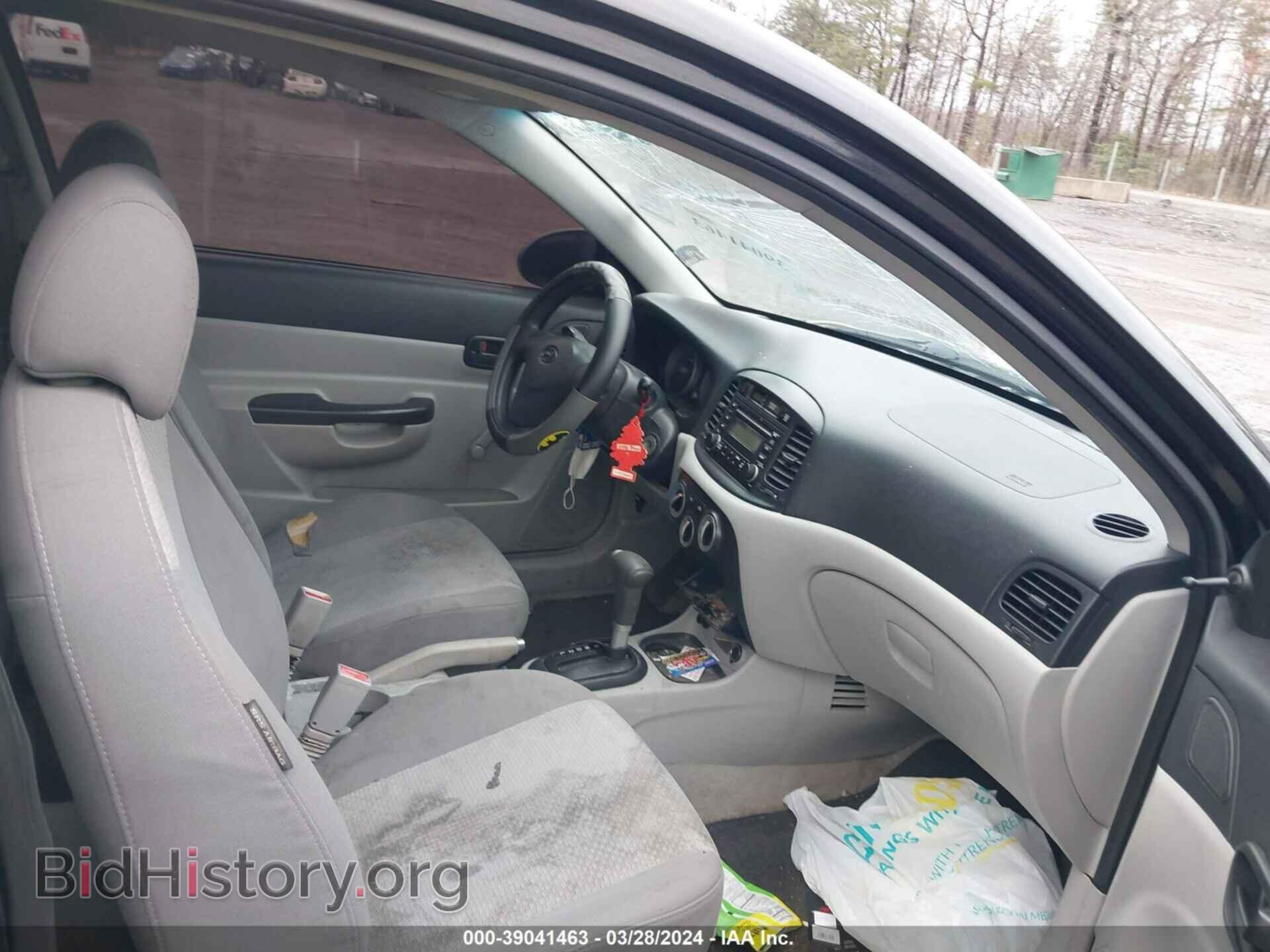 2008 HYUNDAI ACCENT - VIN: KMHCM36C18U059983 - Фото 5