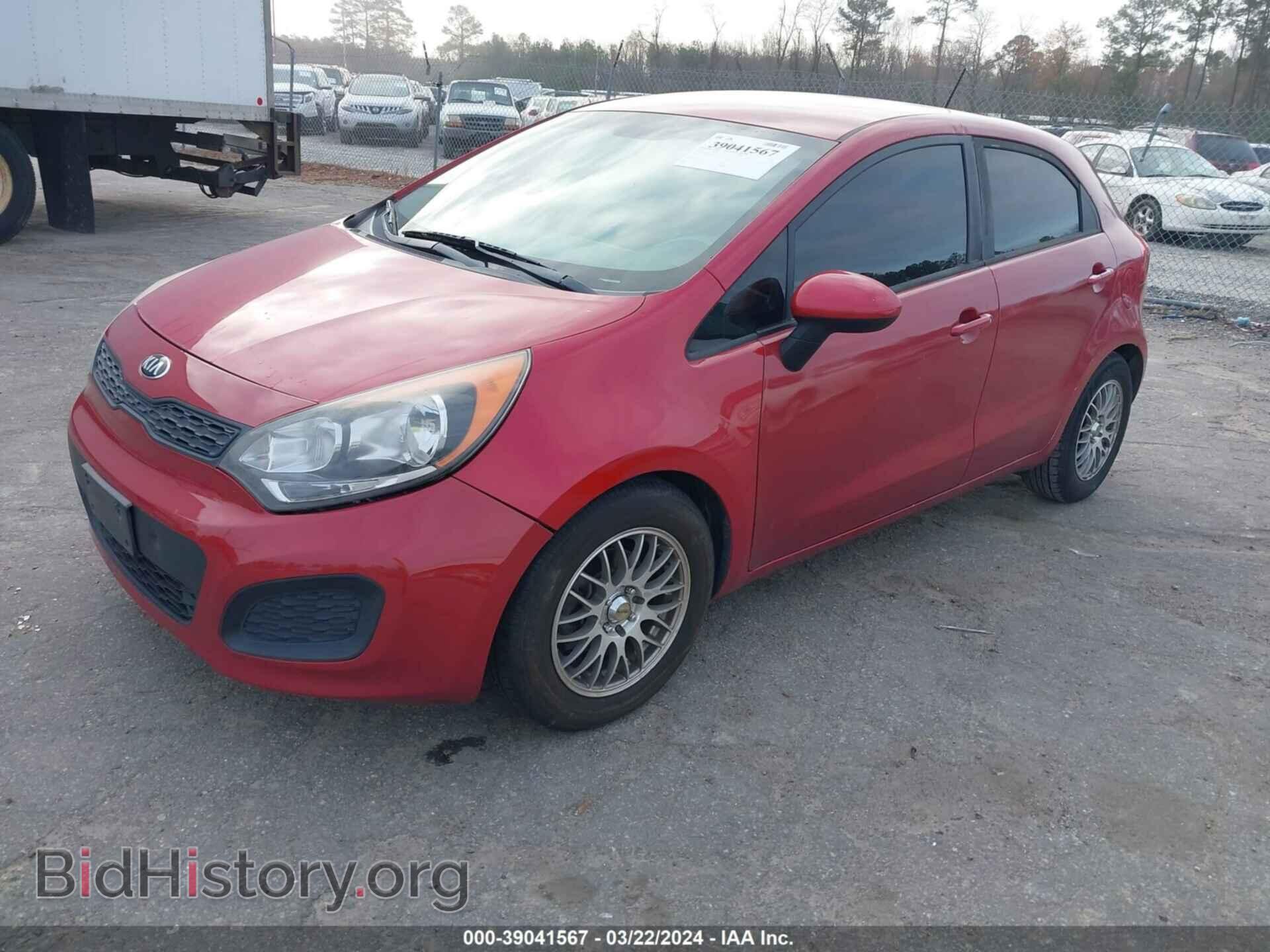 2014 KIA RIO - VIN: KNADM5A31E6413638 - Фото 2
