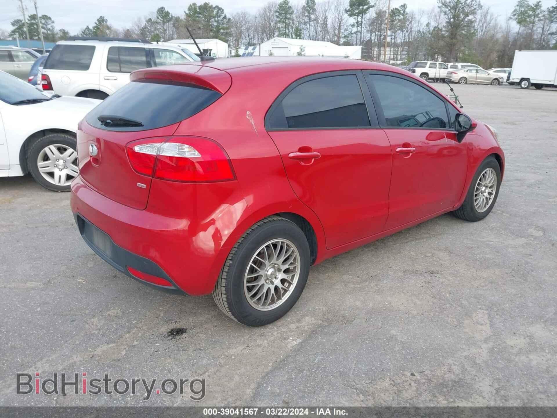 2014 KIA RIO - VIN: KNADM5A31E6413638 - Фото 4