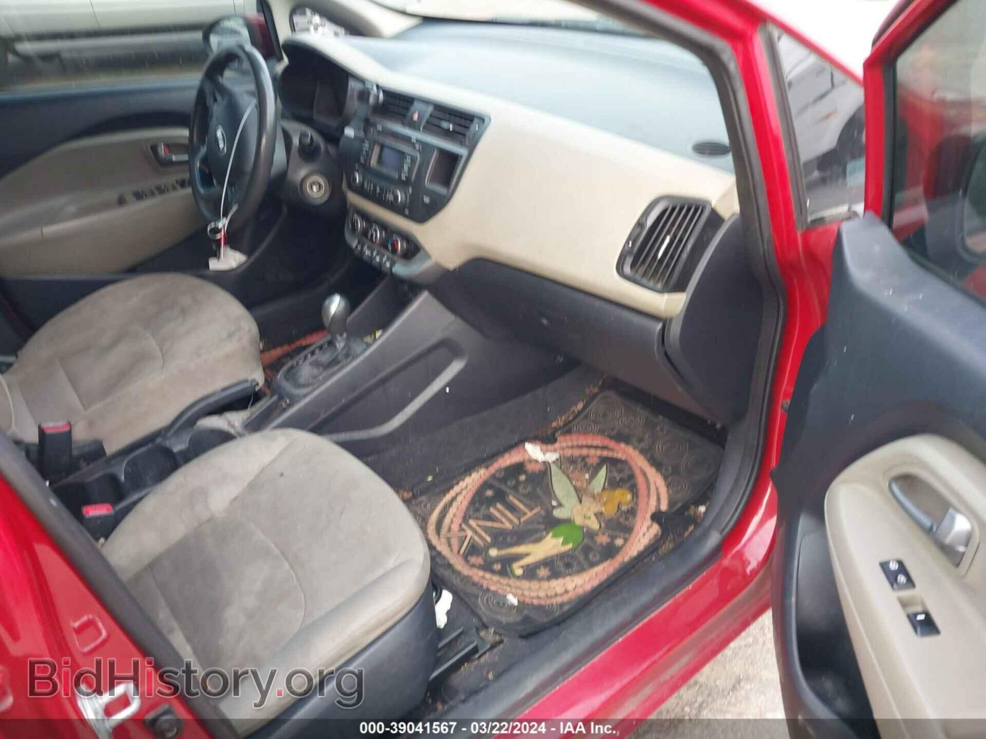 2014 KIA RIO - VIN: KNADM5A31E6413638 - Фото 5