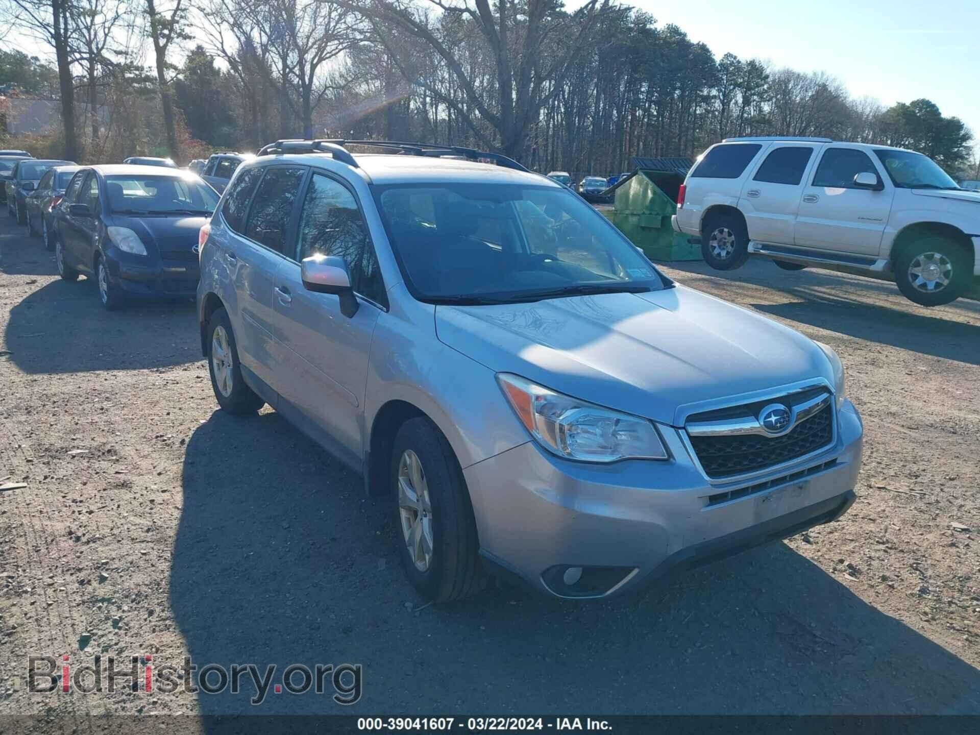 Фотография JF2SJAHC6EH508526 - SUBARU FORESTER 2014