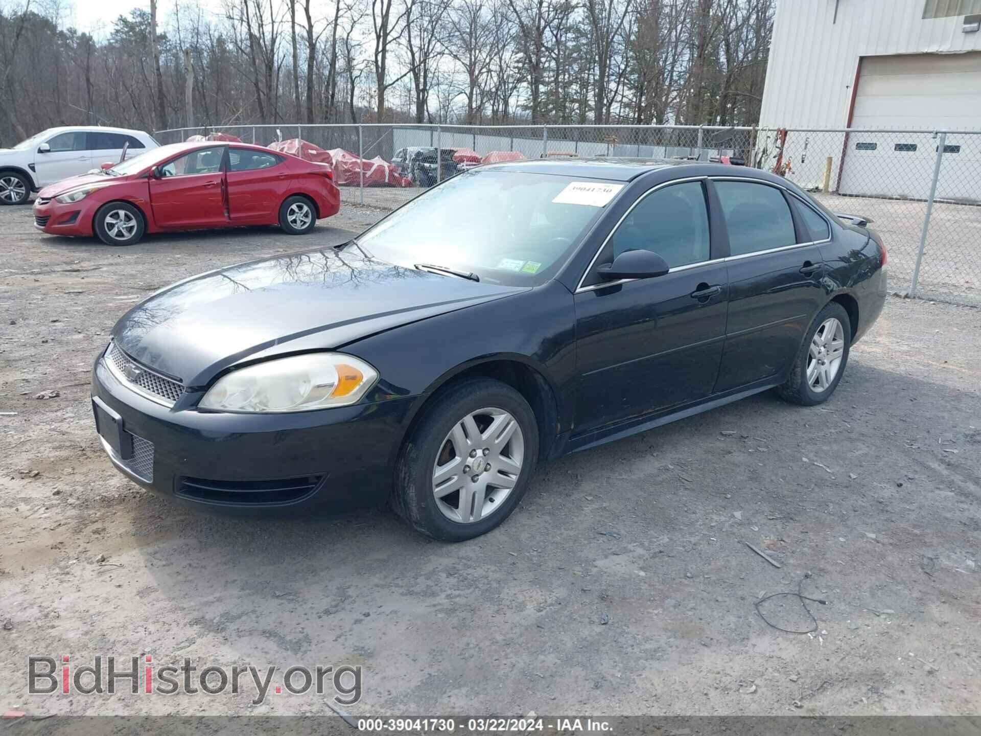 2012 CHEVROLET IMPALA - VIN: 2G1WB5E35C1109768 - Фото 2