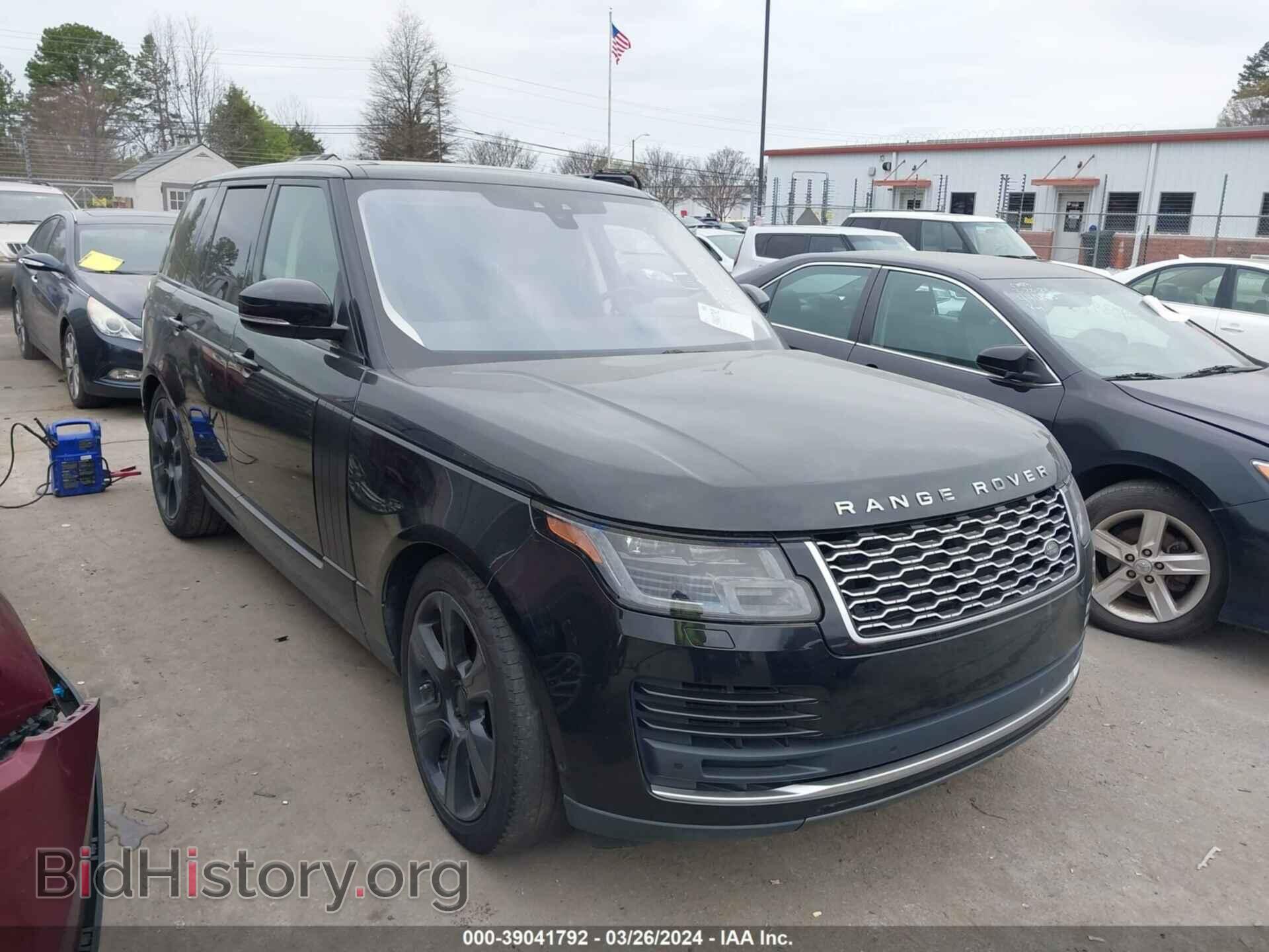 Фотография SALGS2RE4JA386624 - LAND ROVER RANGE ROVER 2018
