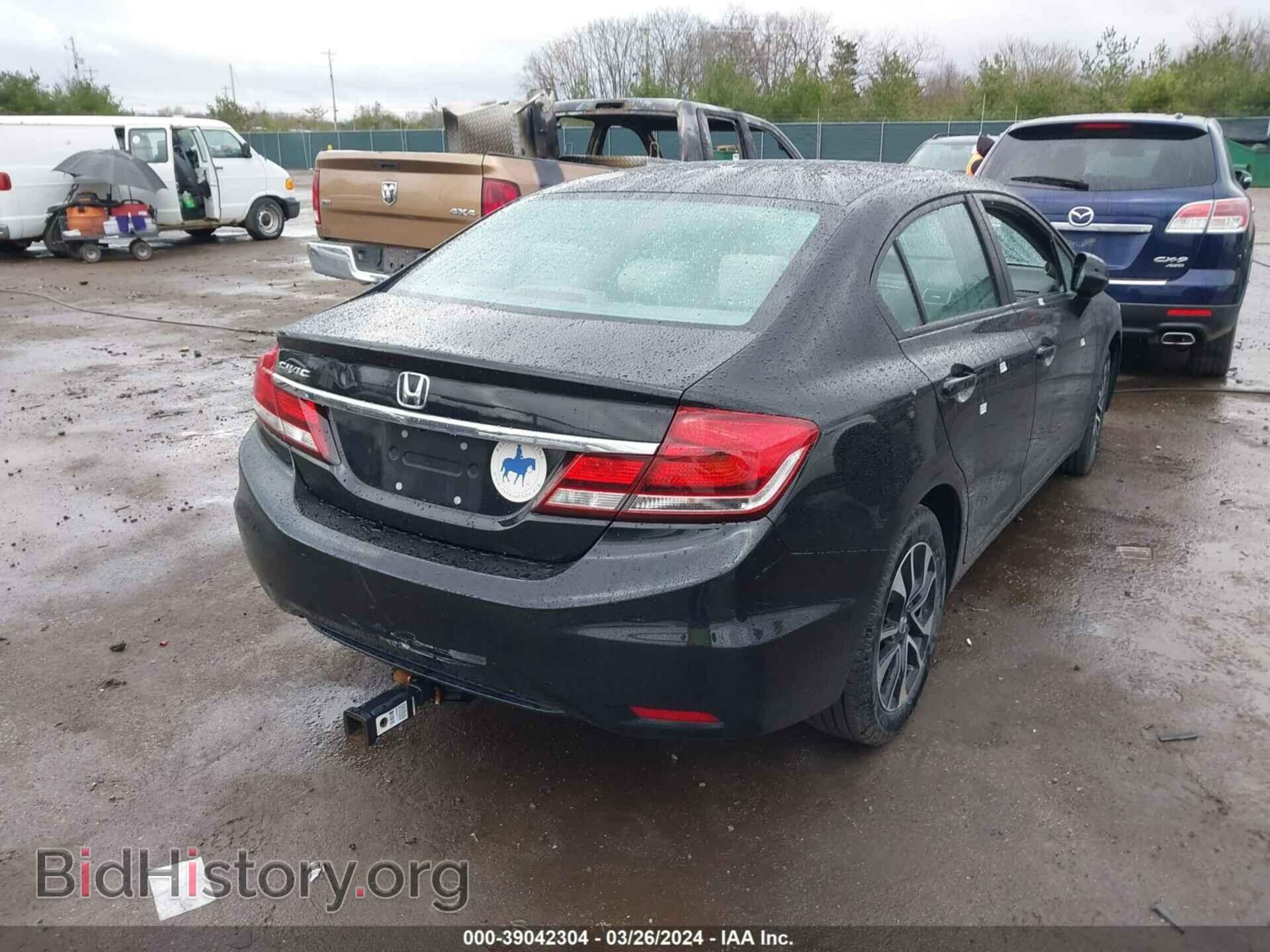 2013 HONDA CIVIC - VIN: 19XFB2F82DE084686 - Фото 4