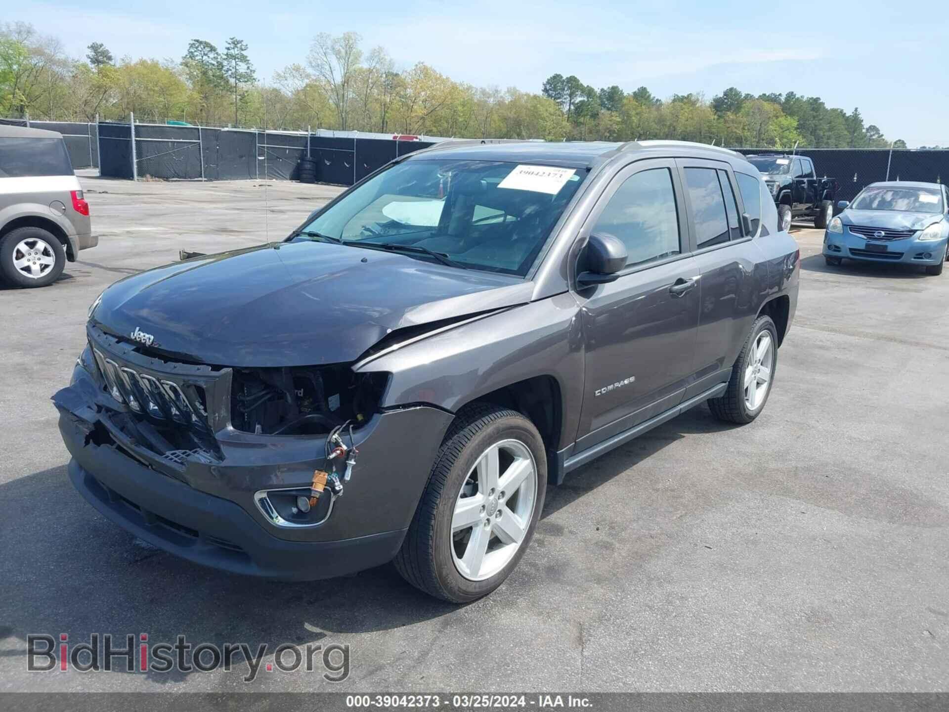 2014 JEEP COMPASS - VIN: 1C4NJCEA8ED854384 - Фото 2