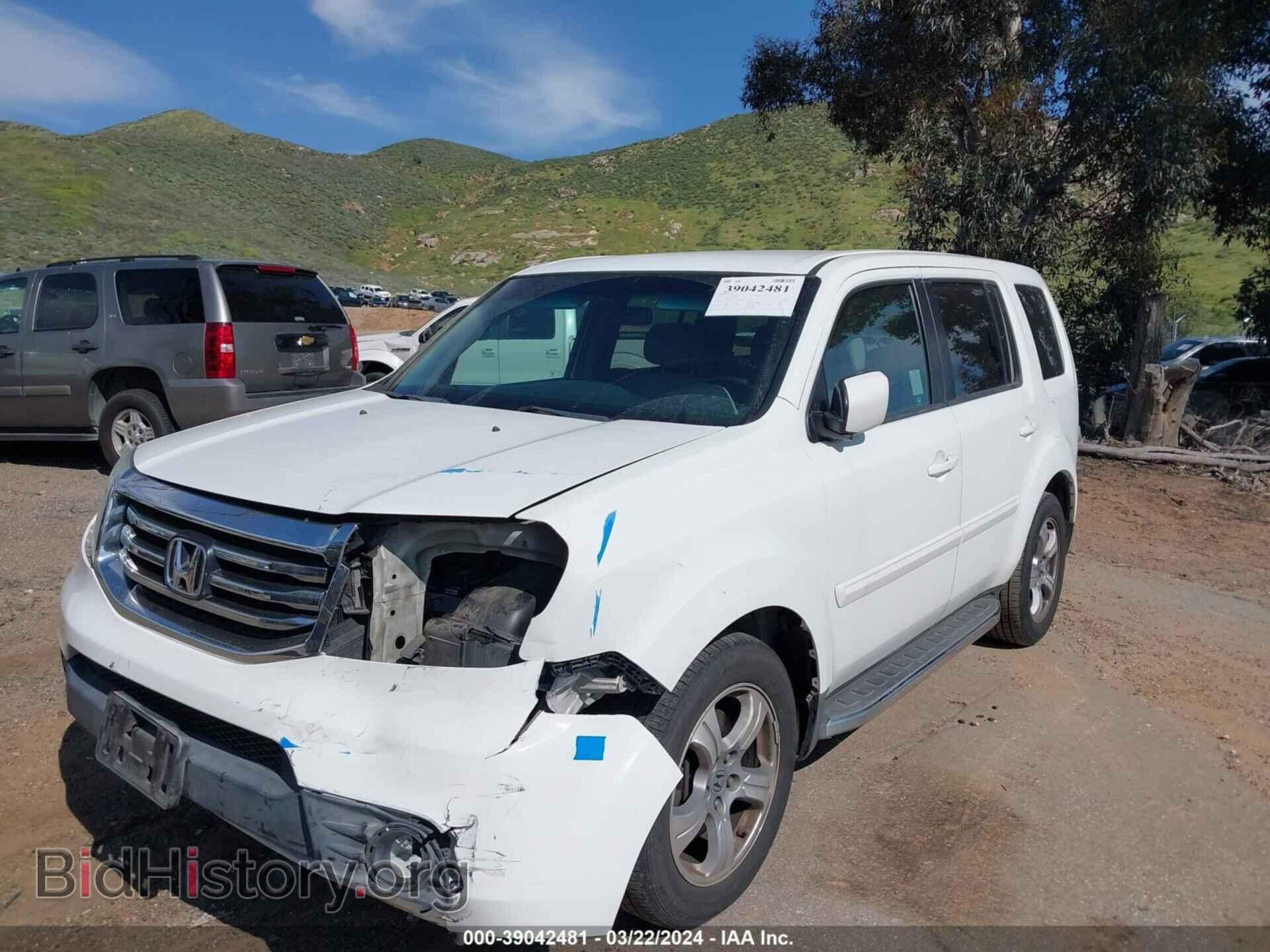 2012 HONDA PILOT - VIN: 5FNYF3H43CB025233 - Photo 2