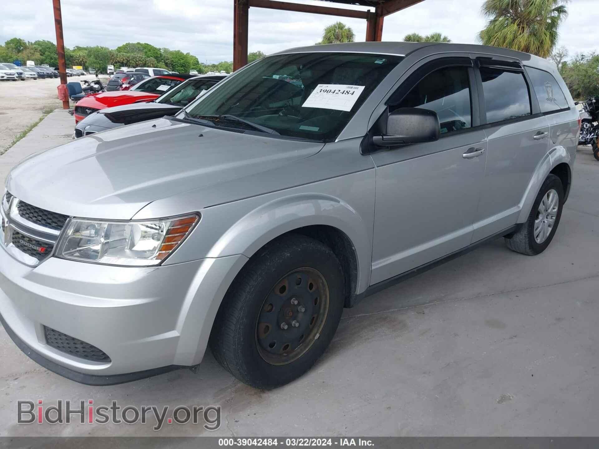 2014 DODGE JOURNEY - VIN: 3C4PDCAB9ET152955 - Фото 2