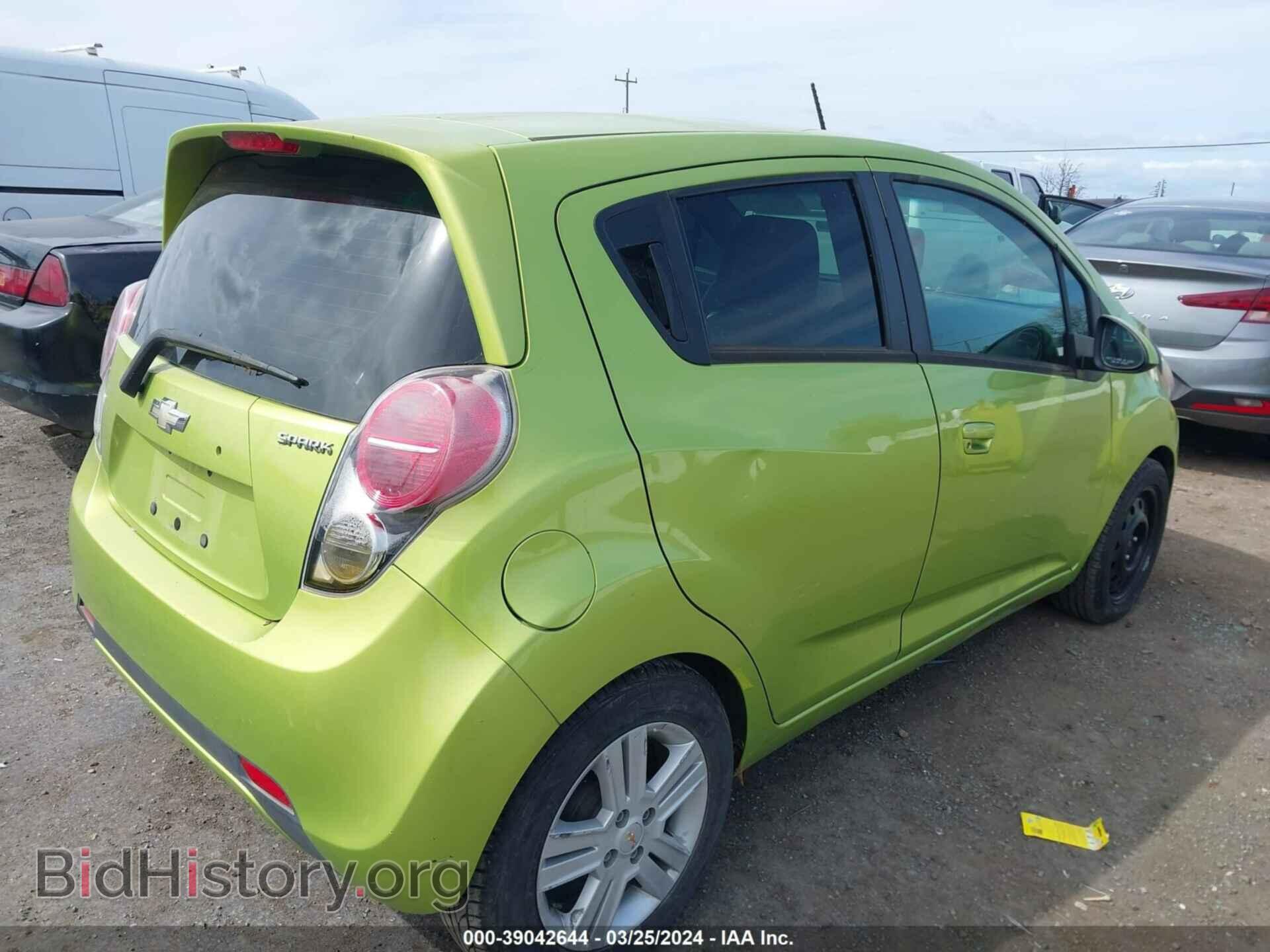 2014 CHEVROLET SPARK - VIN: KL8CB6S9XEC402337 - Фото 4