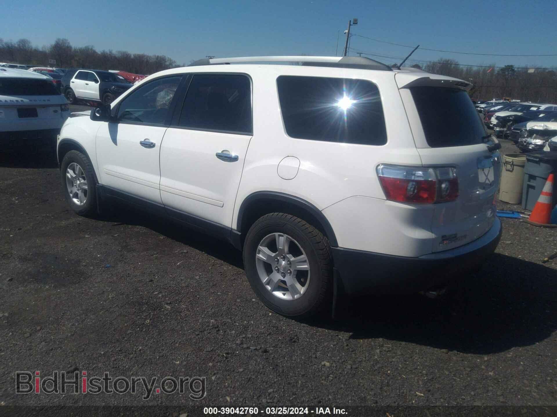 2012 GMC ACADIA - VIN: 1GKKRNED0CJ337066 - Фото 3