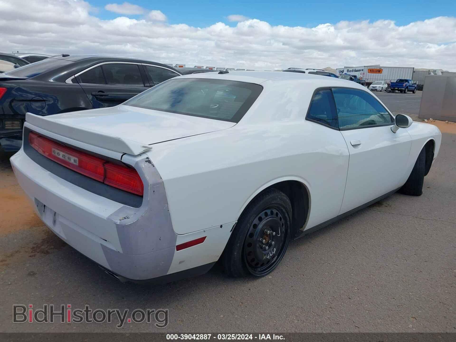 2012 DODGE CHALLENGER - VIN: 2C3CDYAGXCH291400 - Фото 4