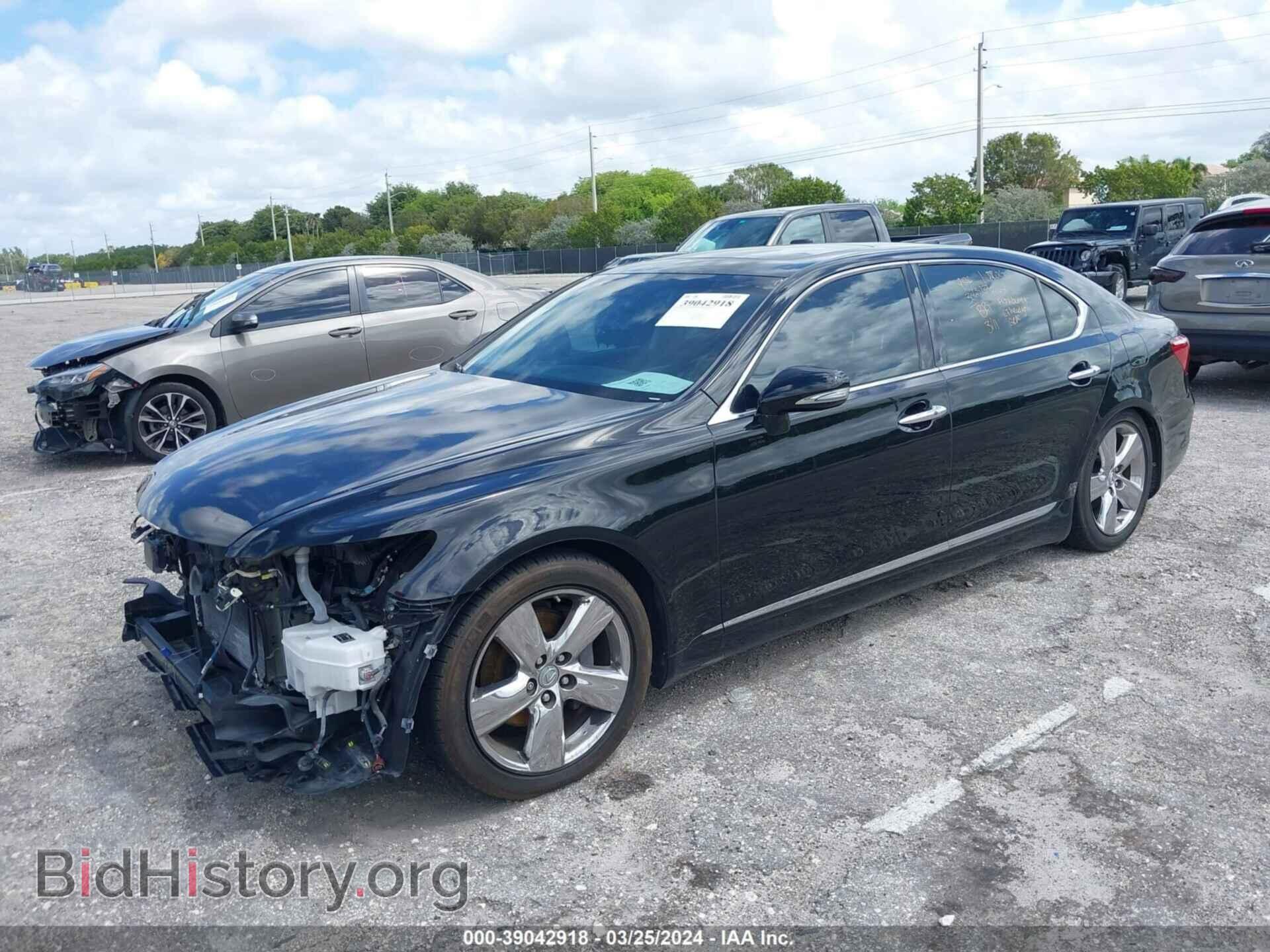 2010 LEXUS LS 460 - VIN: JTHGL1EF8A5037258 - Фото 2