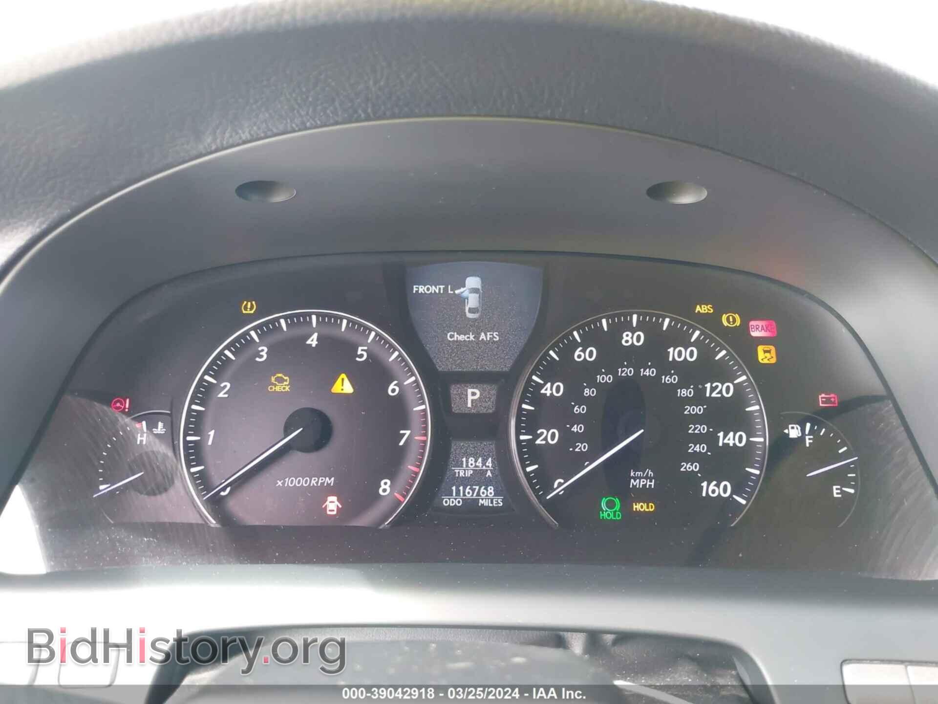2010 LEXUS LS 460 - VIN: JTHGL1EF8A5037258 - Фото 7