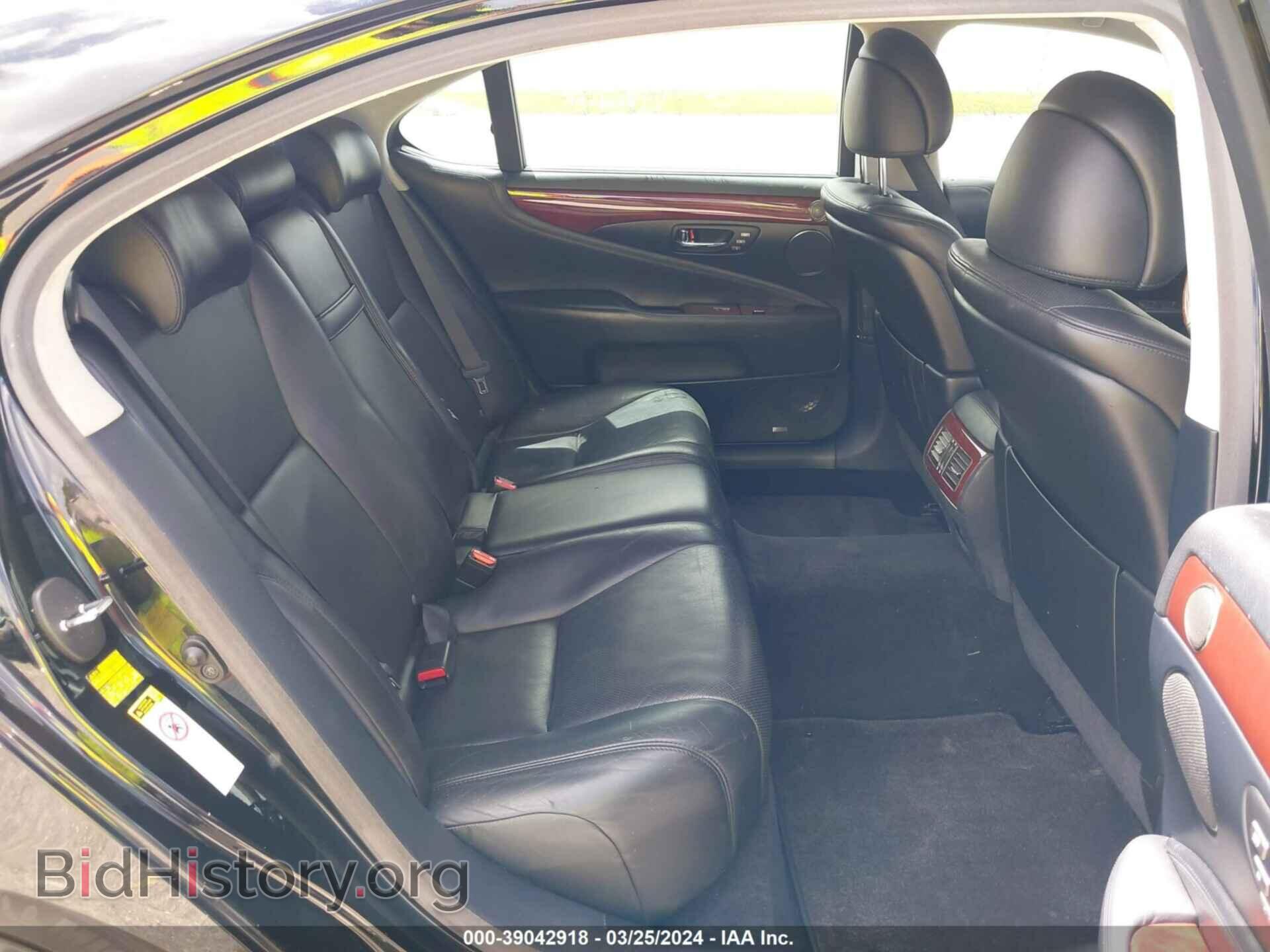 2010 LEXUS LS 460 - VIN: JTHGL1EF8A5037258 - Фото 8